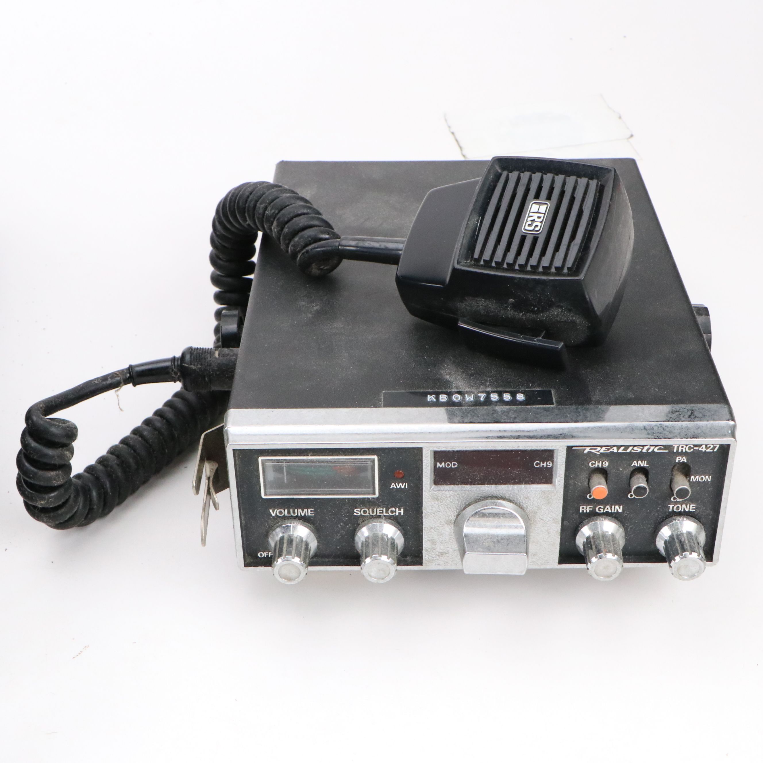 Realistic TRC-427 CB Radio with TV Receiver and More