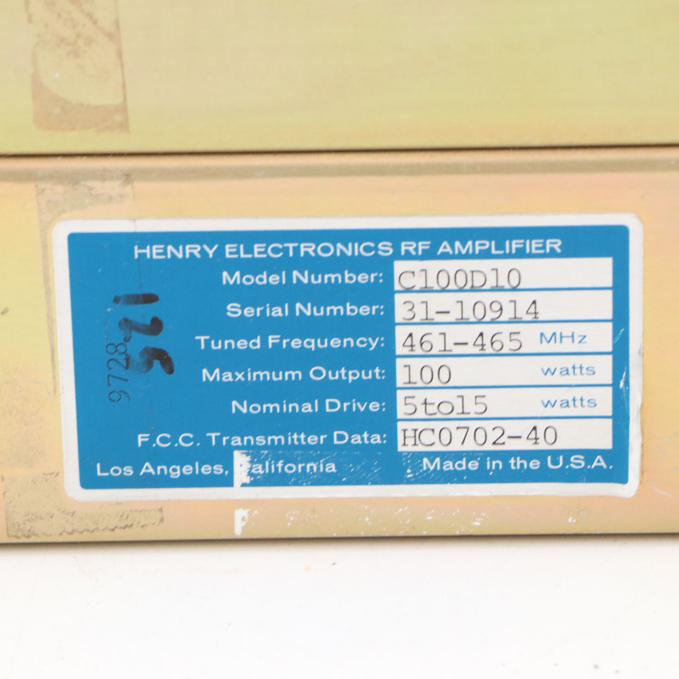 Realistic TRC-427 CB Radio with TV Receiver and More