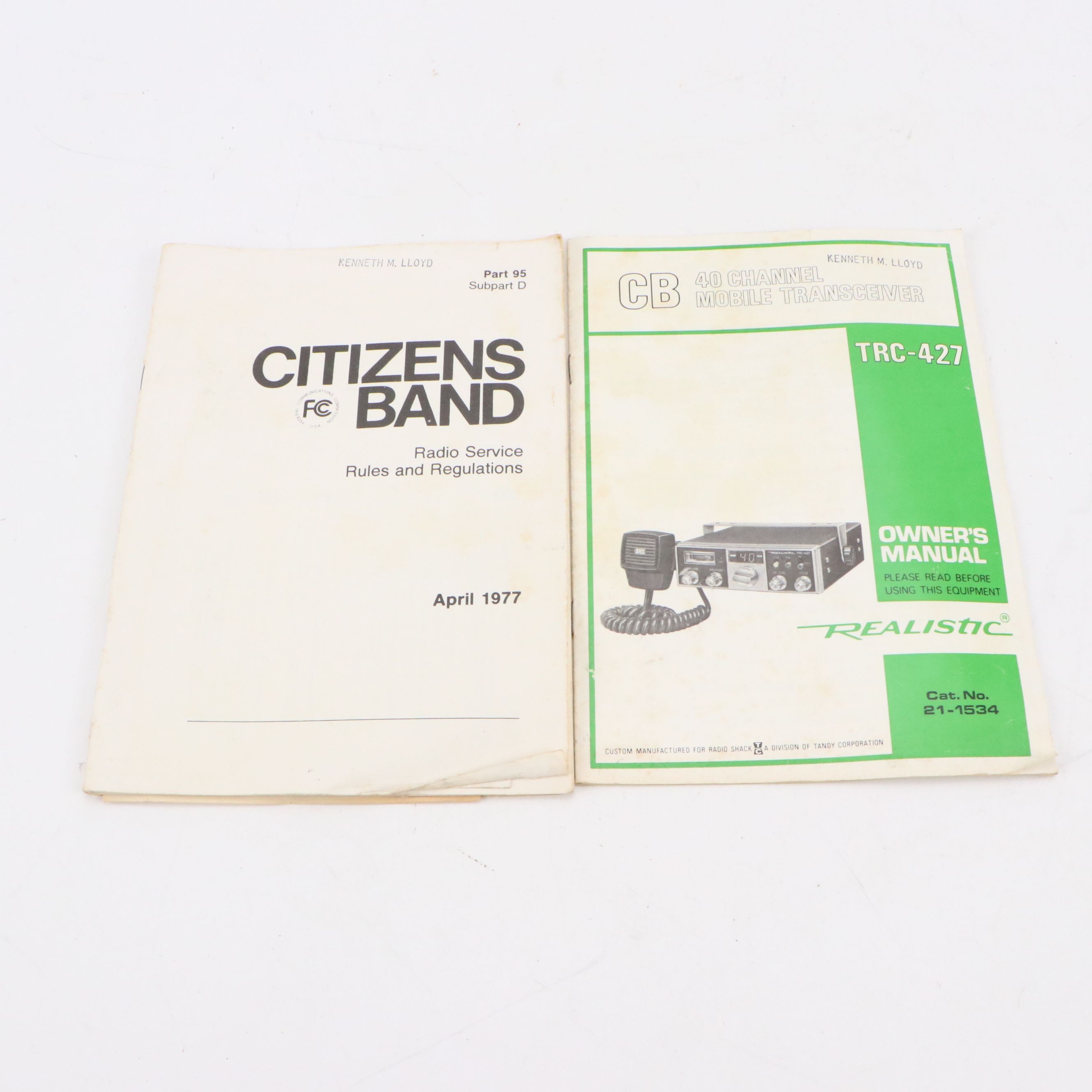 Realistic TRC-427 CB Radio with TV Receiver and More