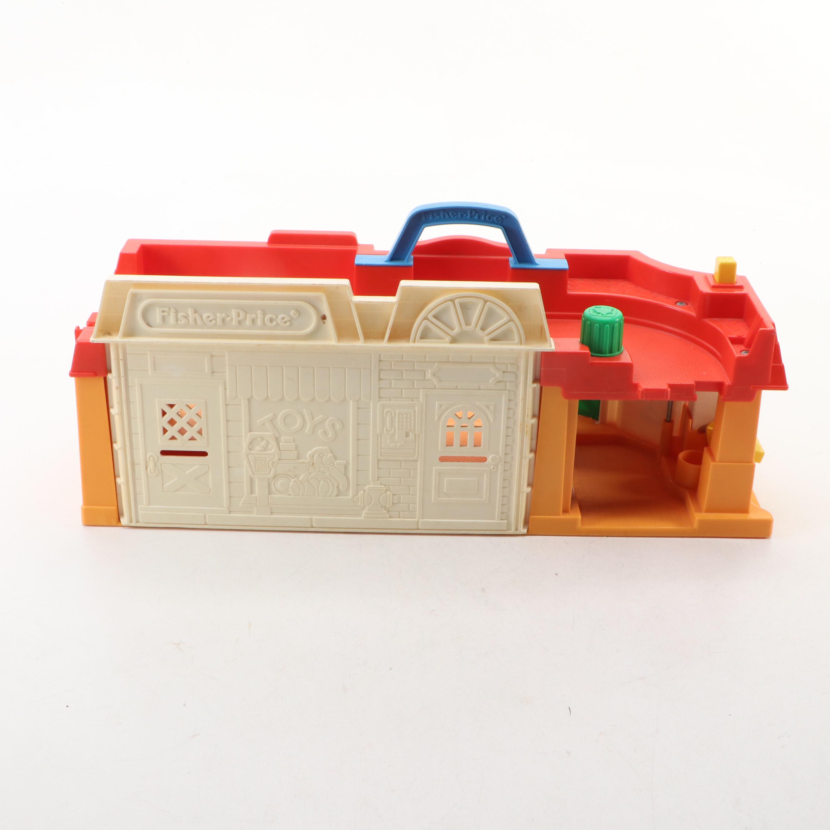 Fisher-Price Little People Main Street Playset, 1980s