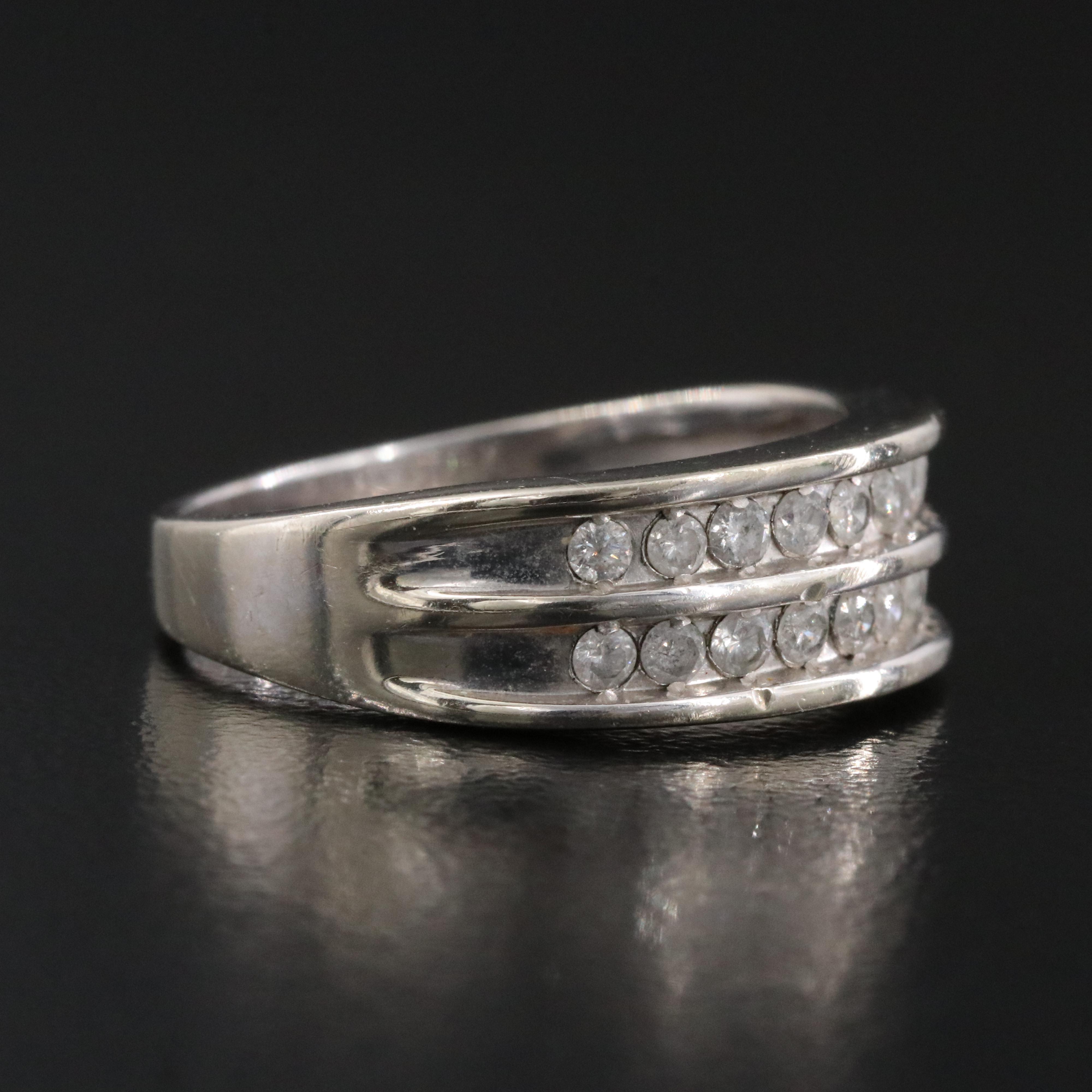 10K 0.55 CTW Diamond Ring