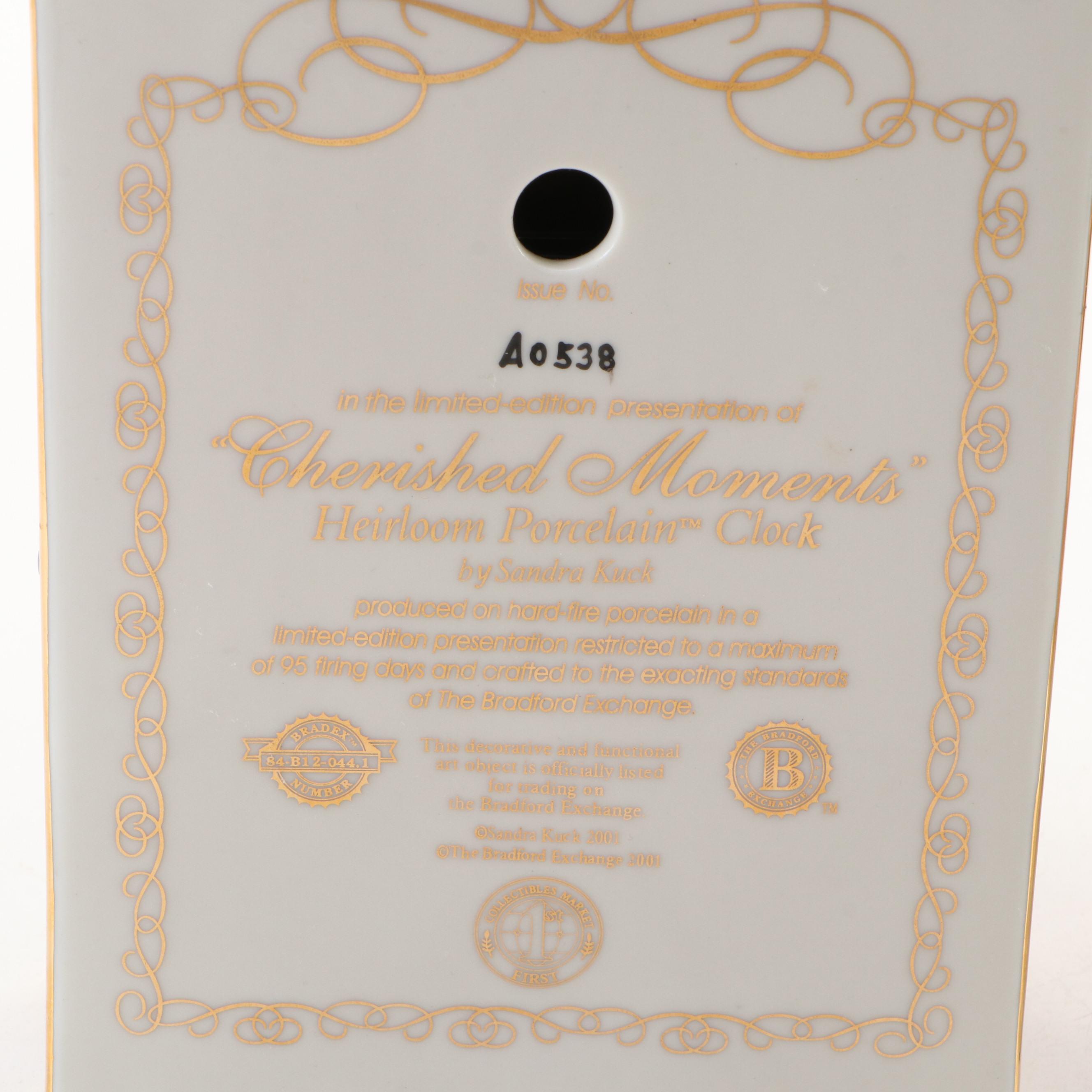 Art Nouveau Cast Metal Jardinière with Porcelain Mantle Clock and More Décor