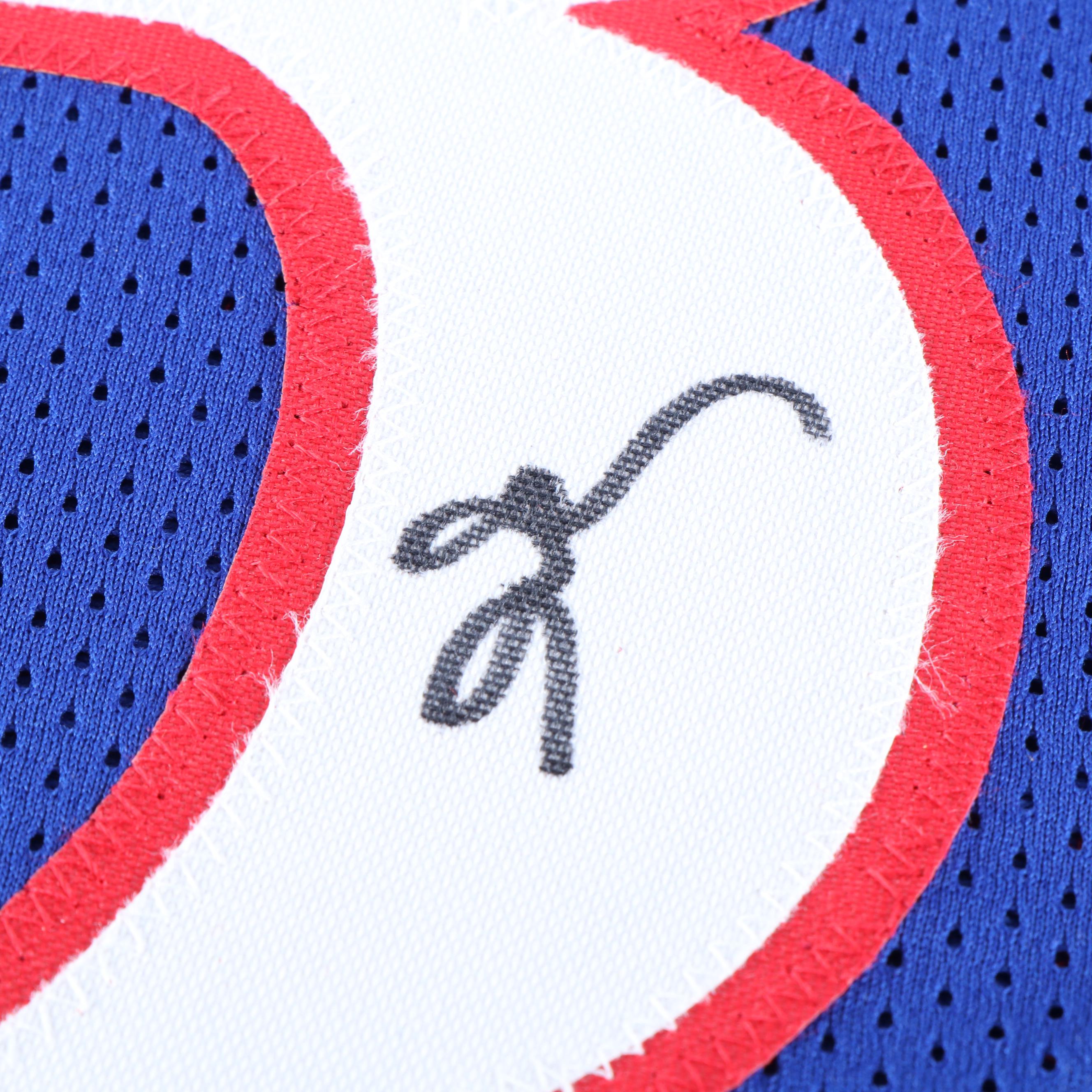 Allen Iverson Signed Philadelphia 76ers Basketball Jersey, JSA