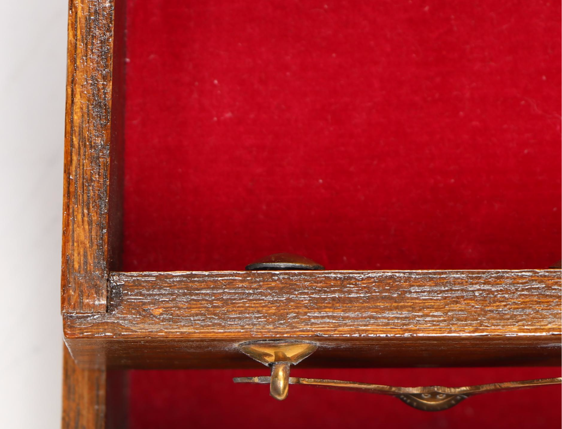 Asian Style Brass Mounted Wooden Jewelry Box with Rocking Horse