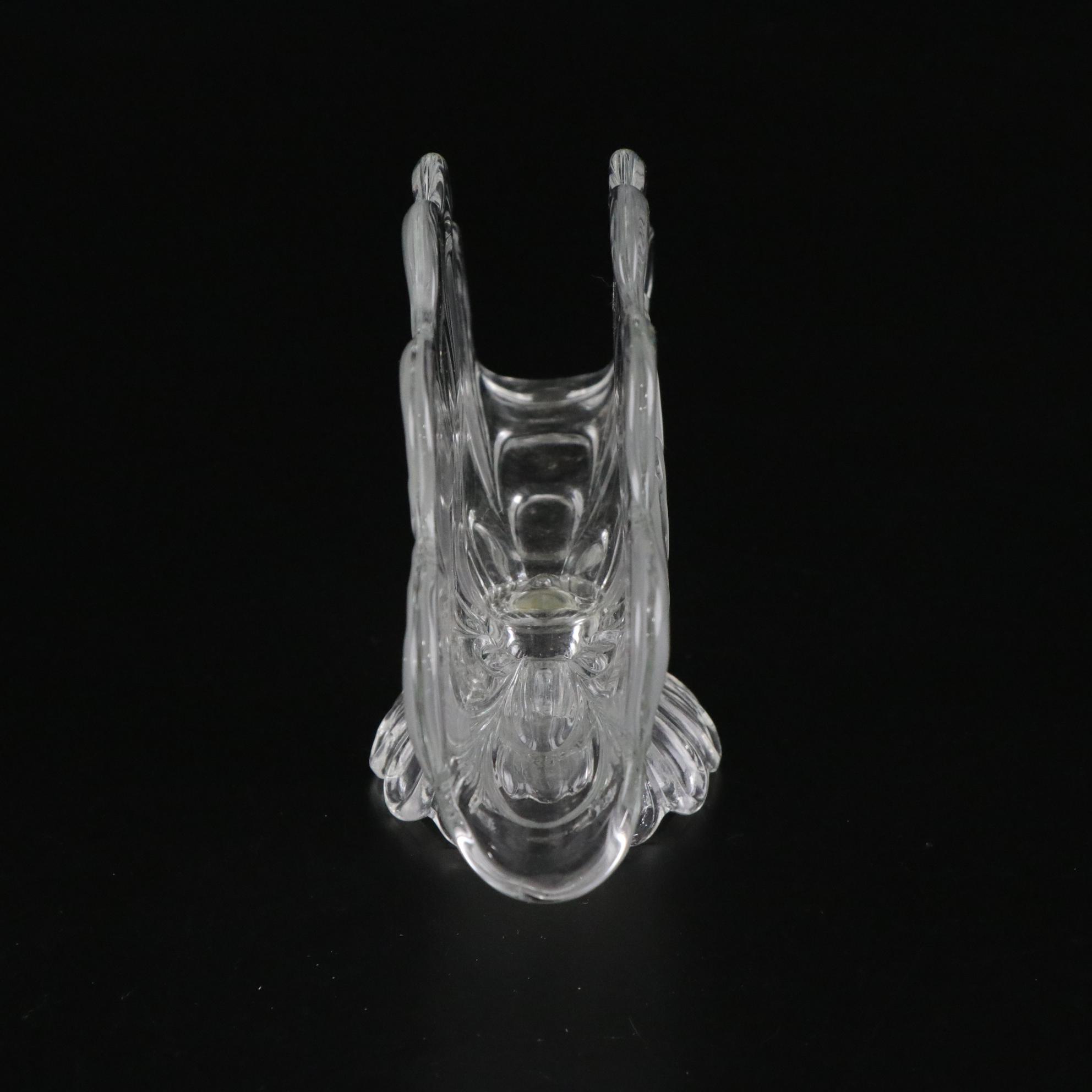 Blown Glass Napkin Holder, Crystal Bowl & More