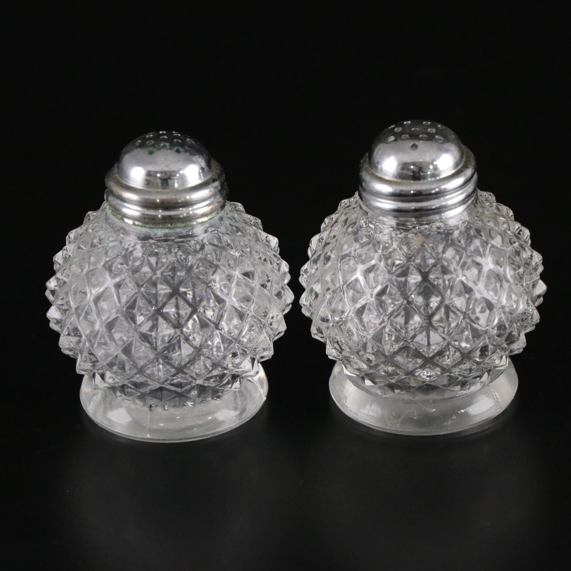 Blown Glass Napkin Holder, Crystal Bowl & More