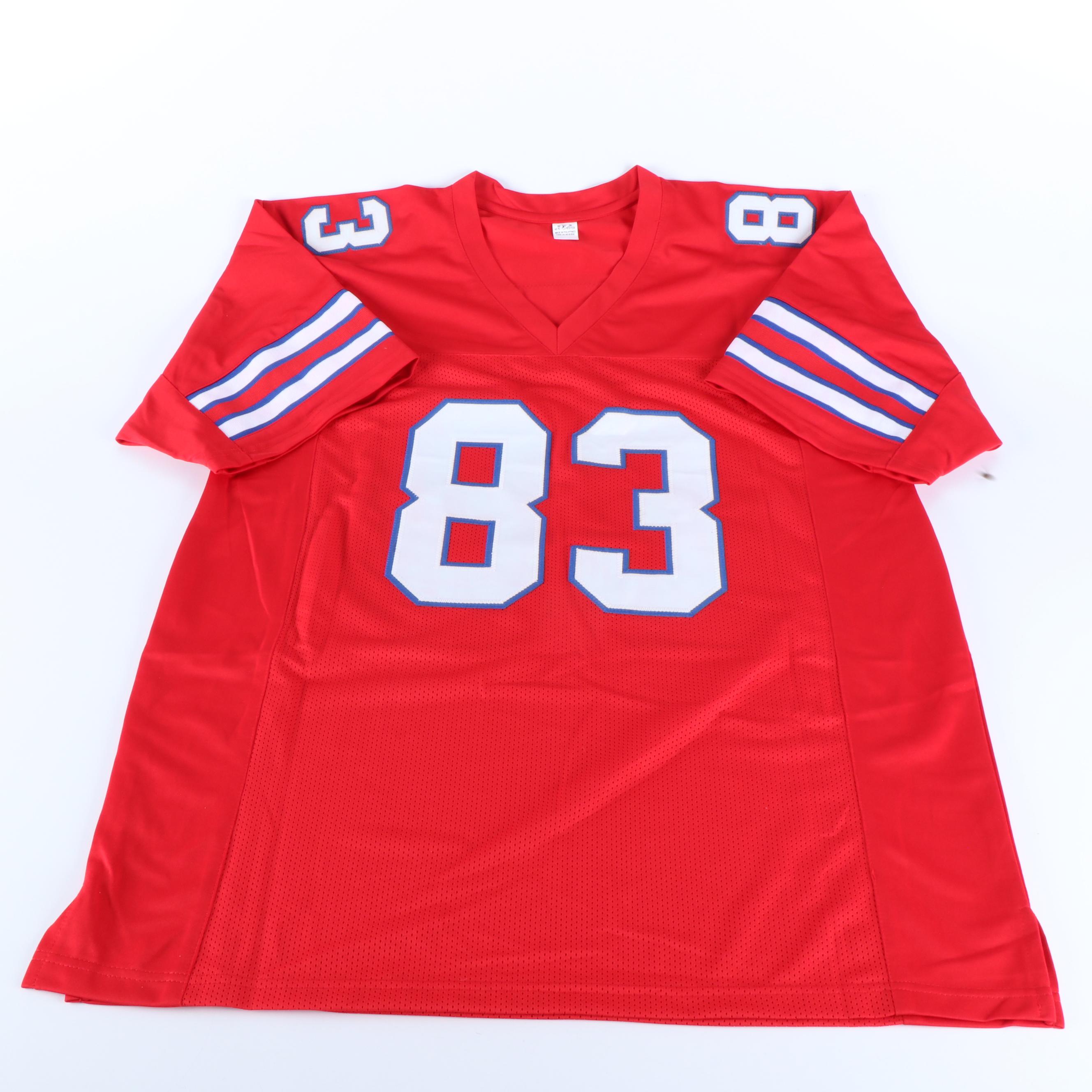 Andre Reed Signed Buffalo Bills Football Jersey, JSA