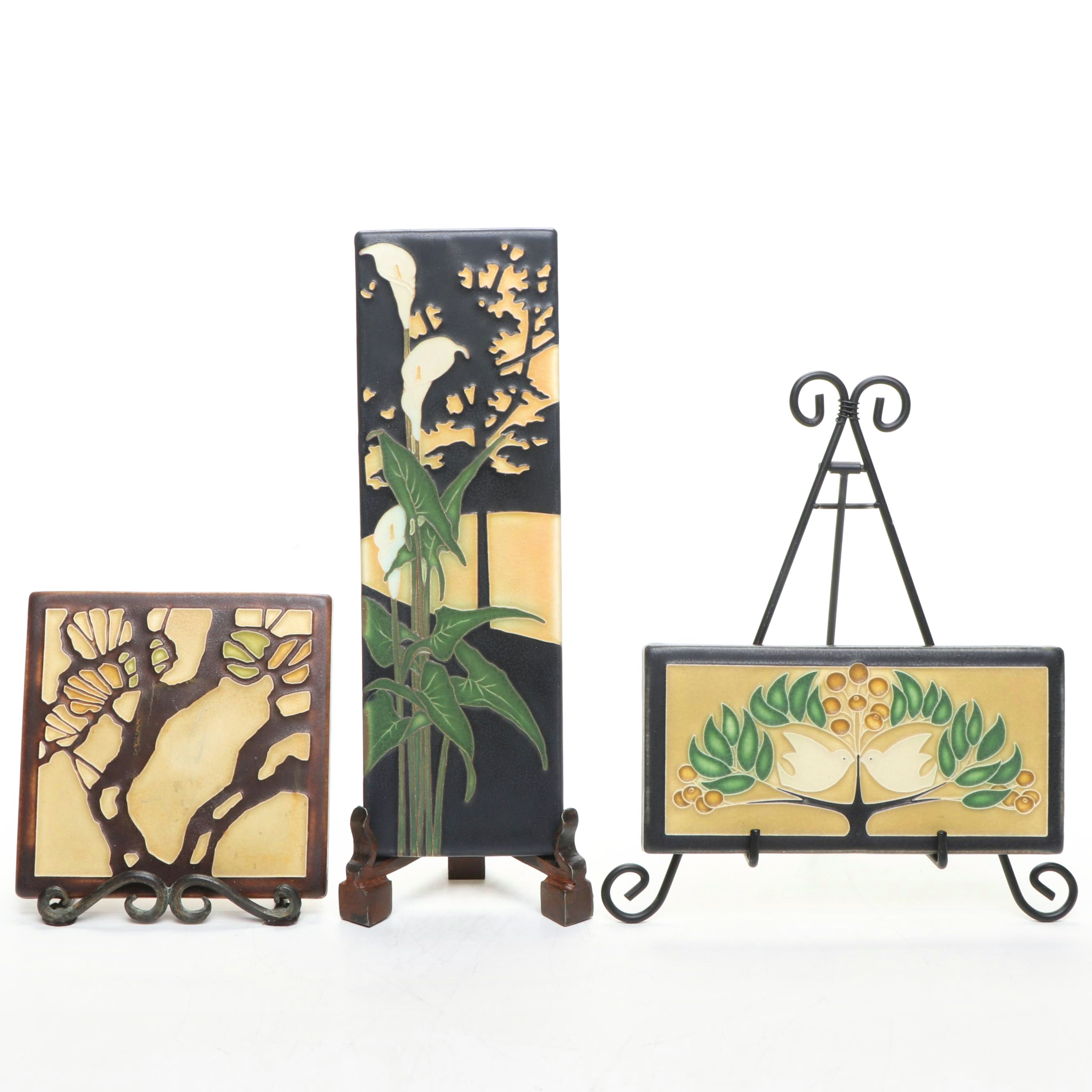 Motawi Tileworks Art Nouveau Style Tiles