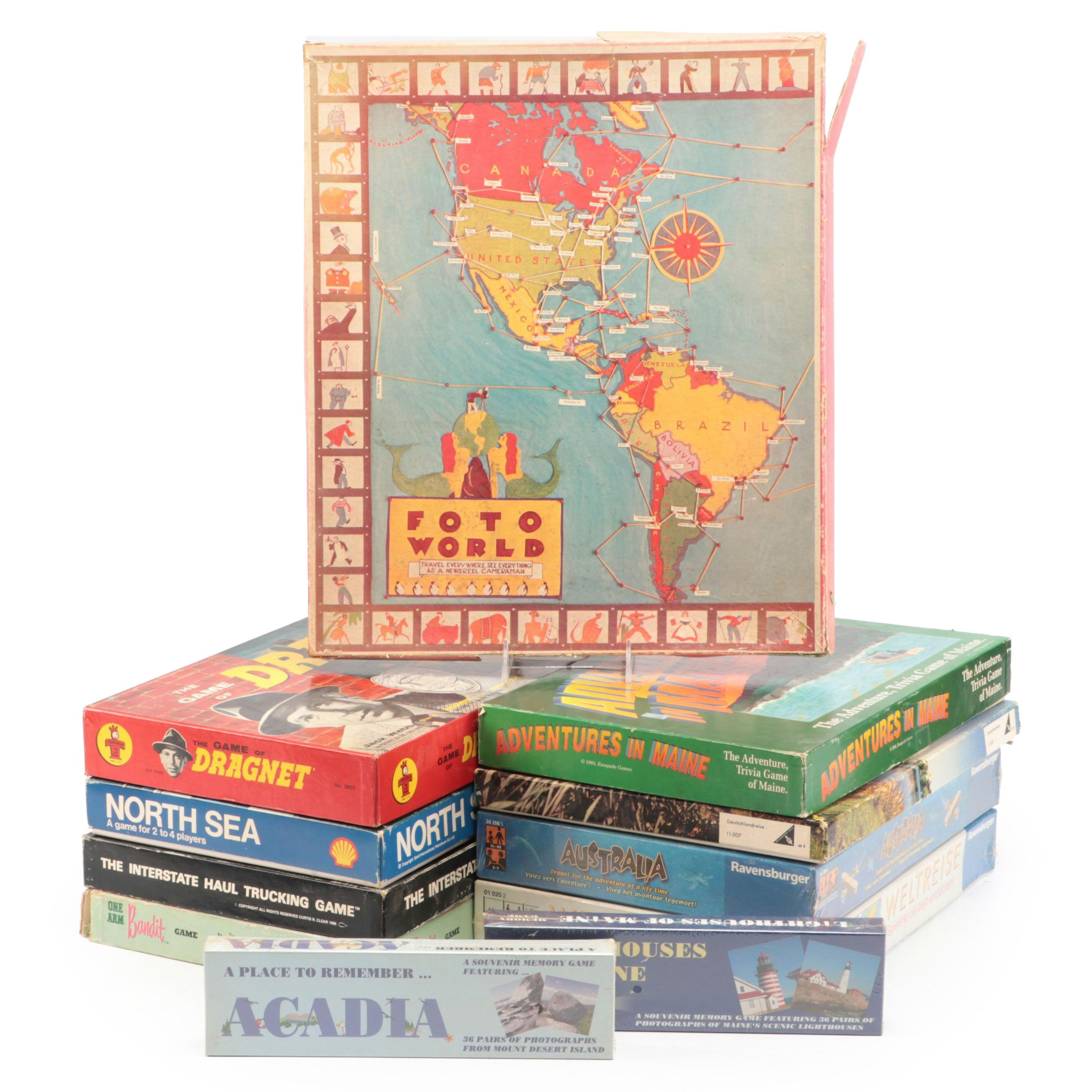 "Foto World", "Dragnet", "North Sea", and More Board Games