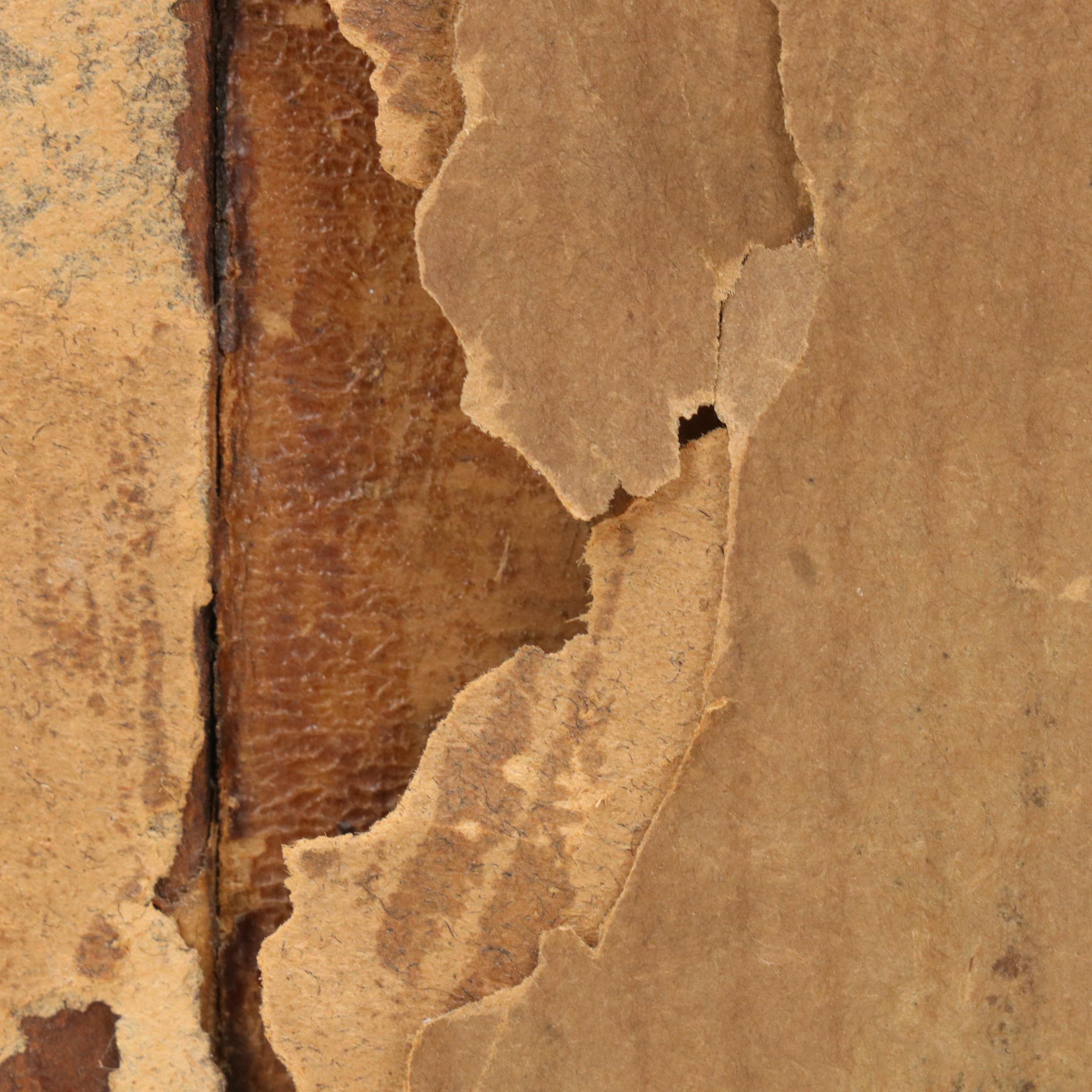Watercolor Painting of Smoking Monk, 20th Century