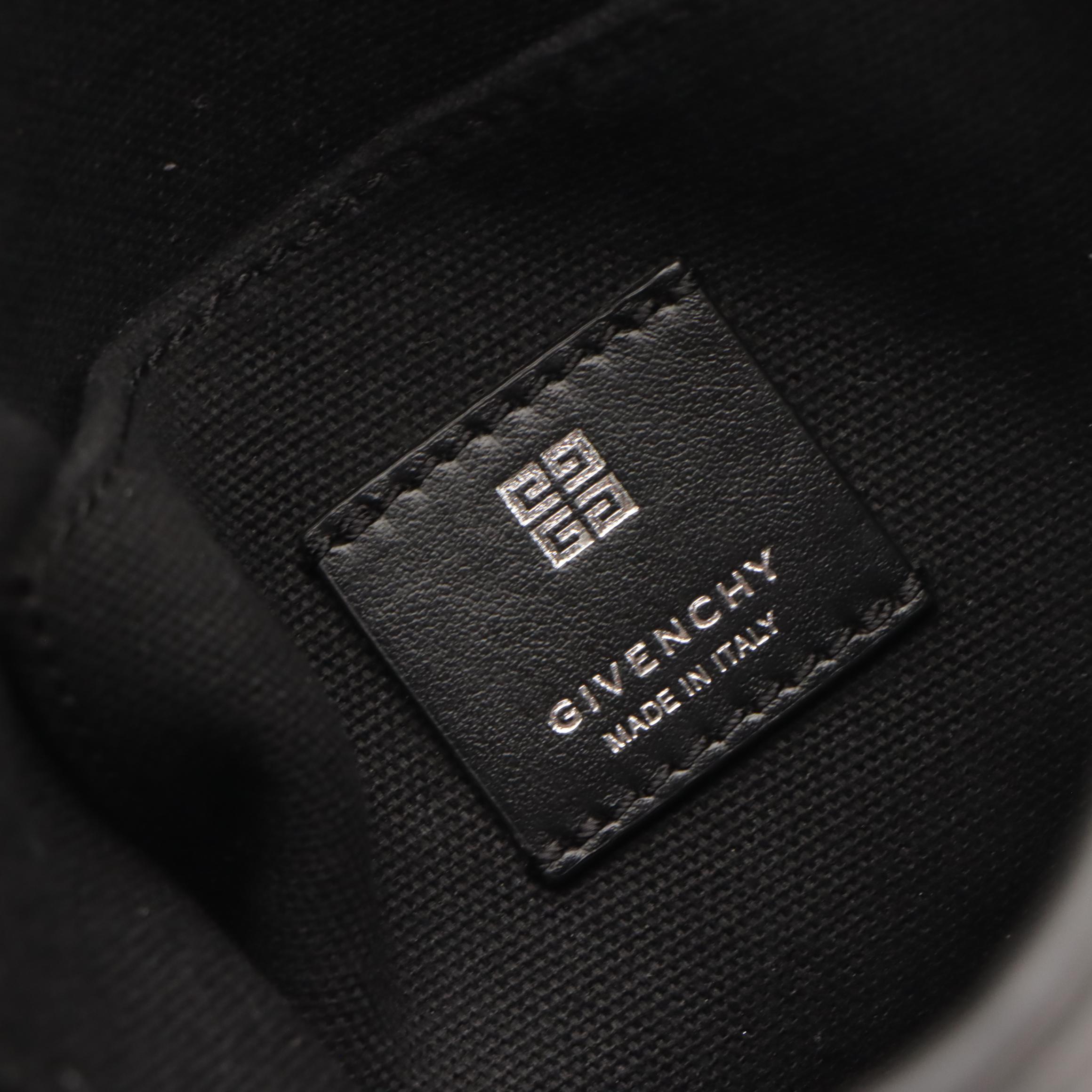 Givenchy G-Essentials Small Two-Way Tote Bag in Black Coated Canvas