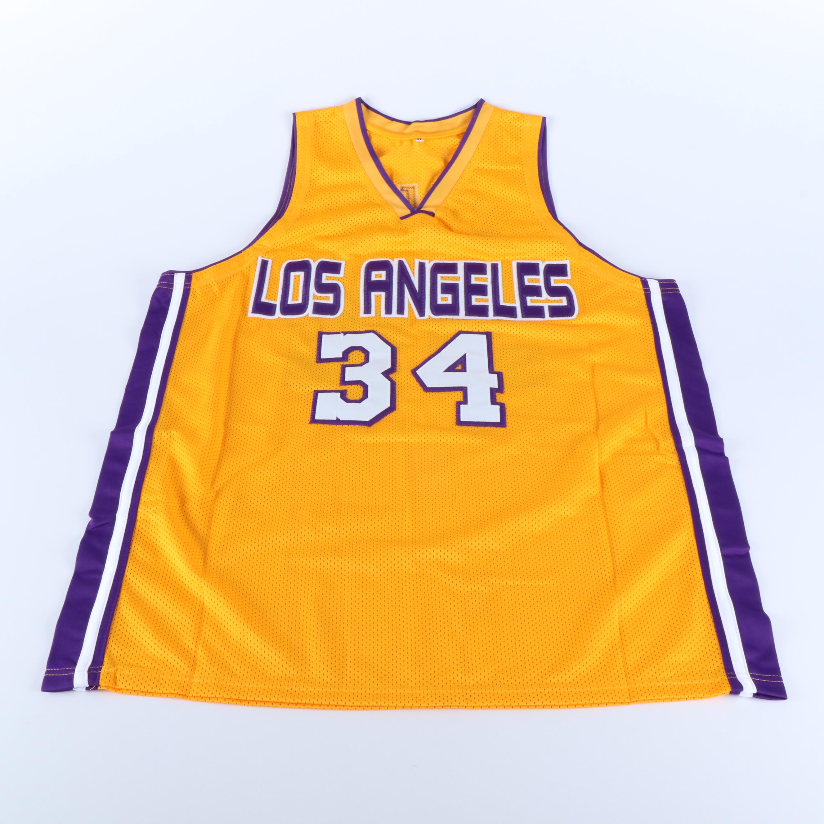 Shaquille O’Neal Signed Los Angeles Lakers Basketball Jersey, Beckett