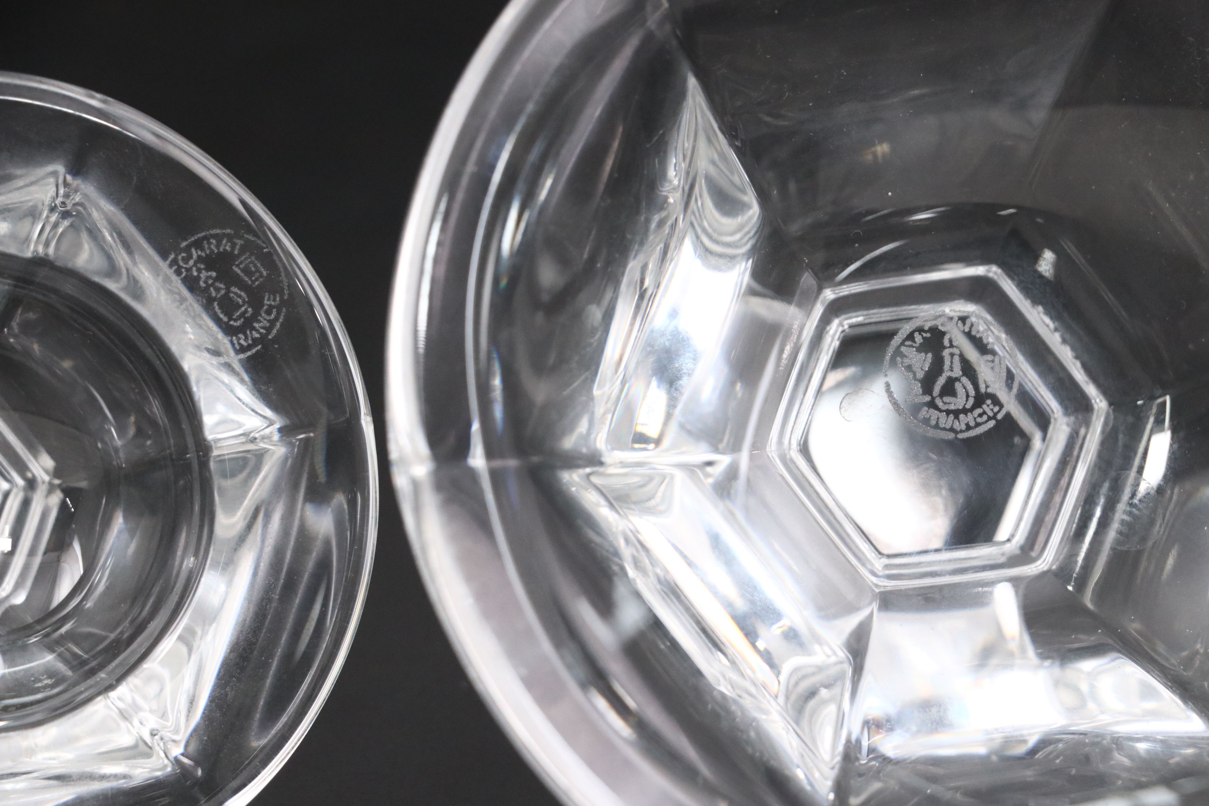 Baccarat "Bretagne" and "Mercure" Crystal Serveware