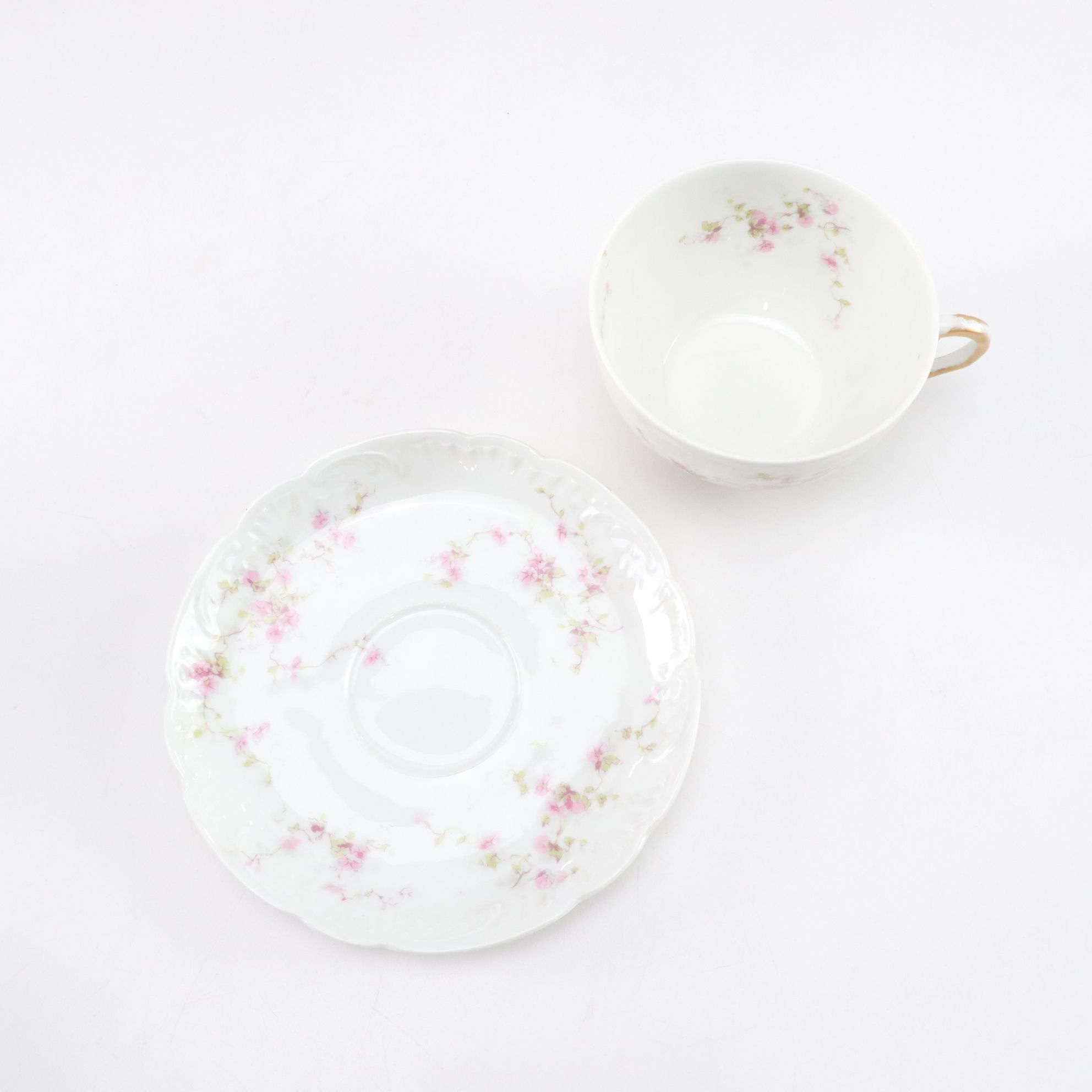 Theodore Haviland Porcelain Dinner Service for Siz