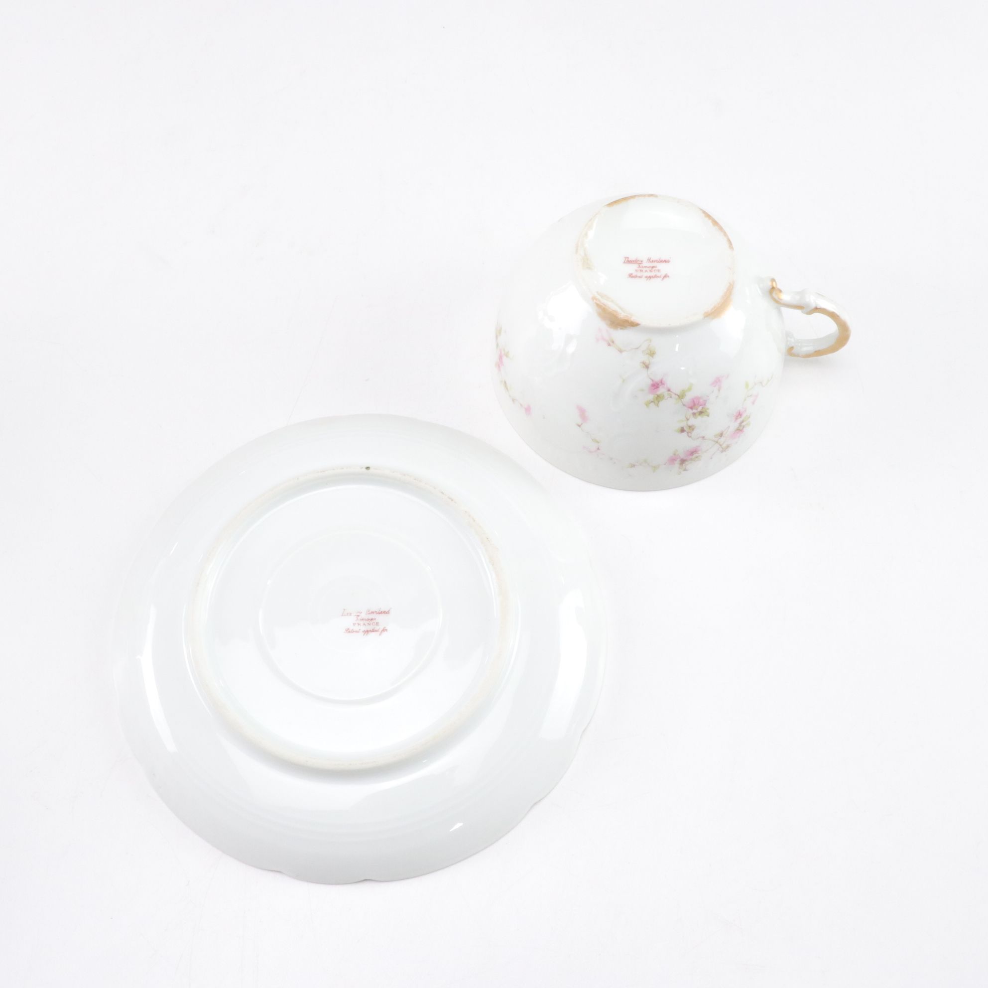 Theodore Haviland Porcelain Dinner Service for Siz