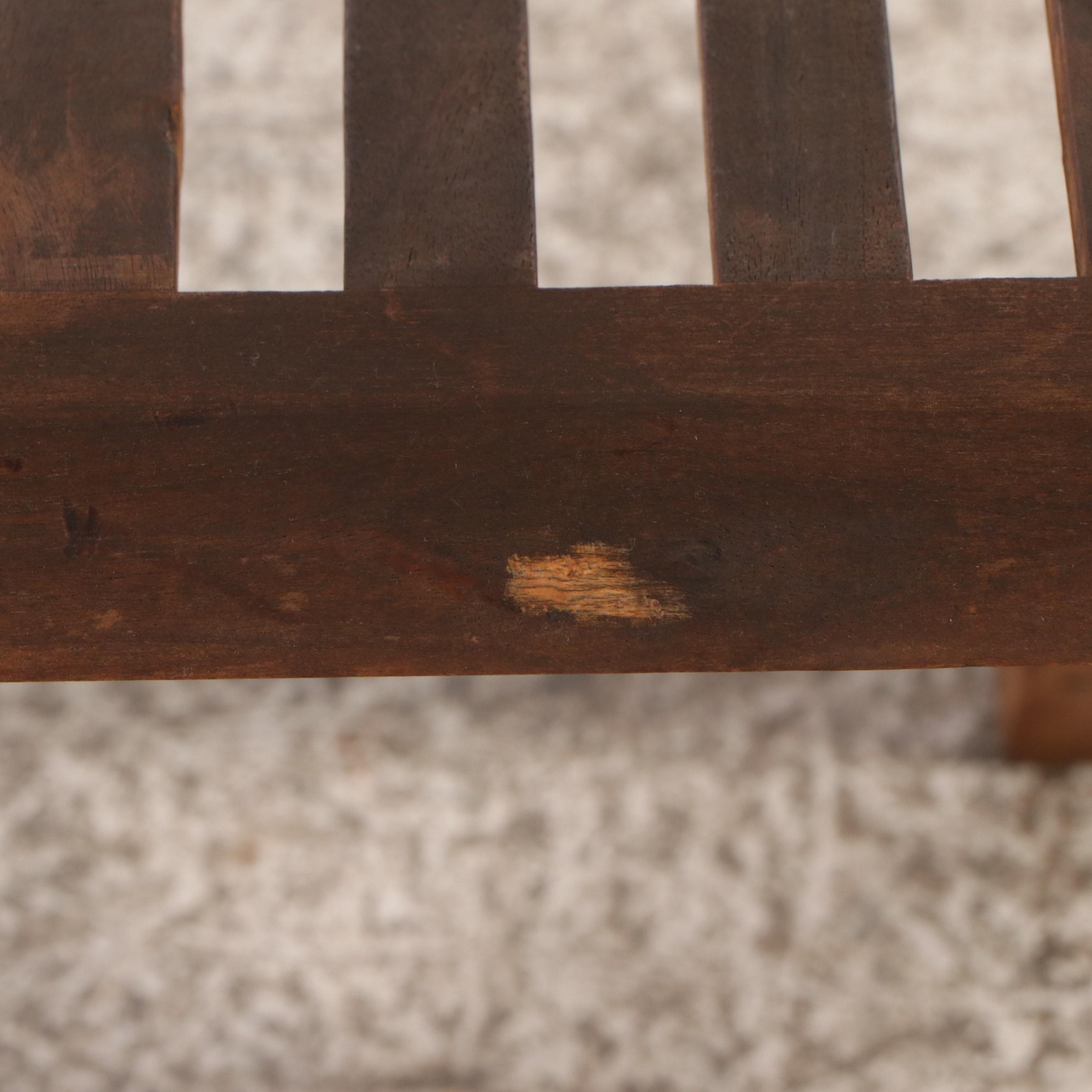 Pair of Landmann Folding Wooden Chairs