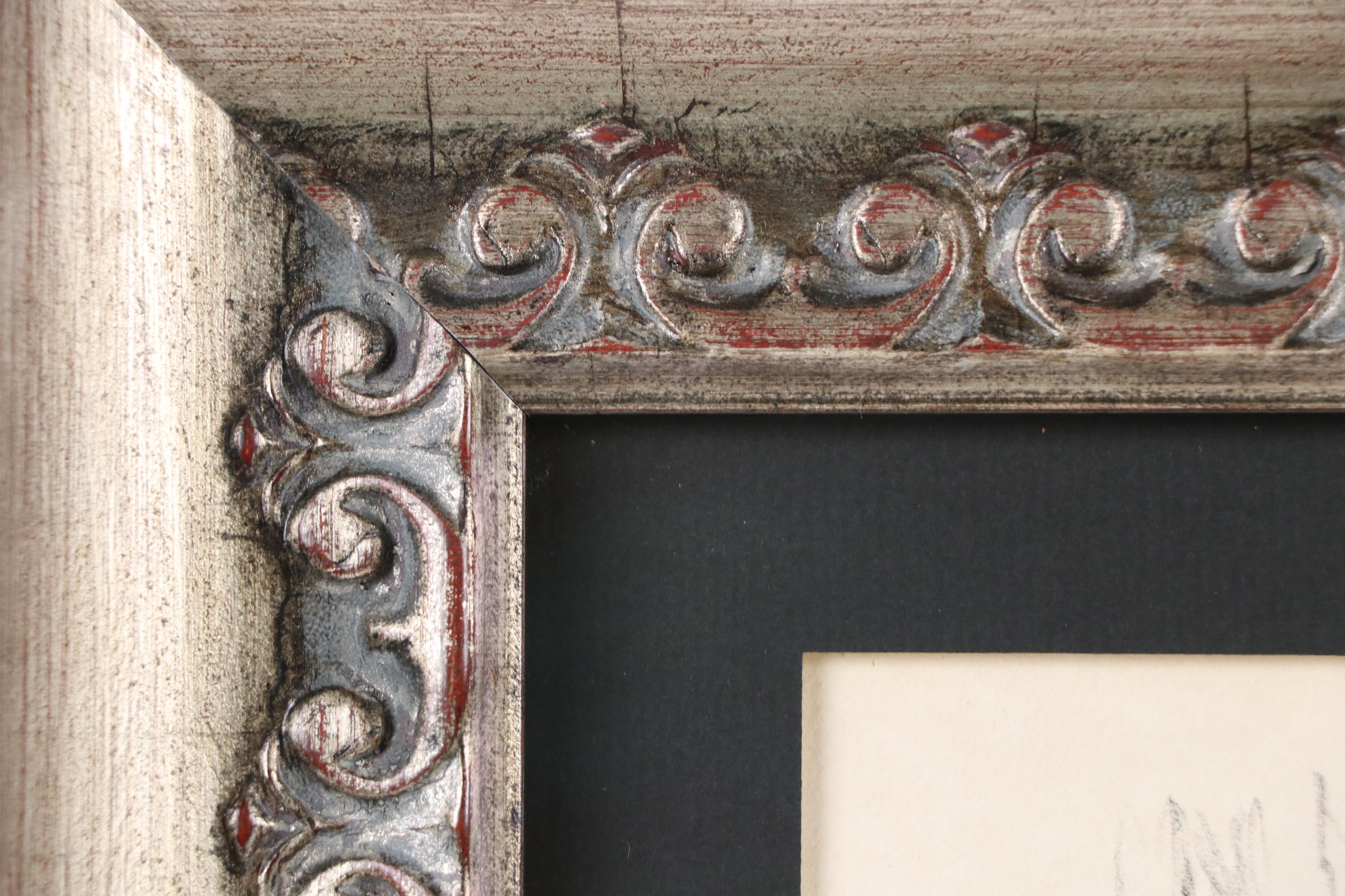 John Marin Modernist Collotype "Street Movement, Lower NY No. 2," Circa 1950