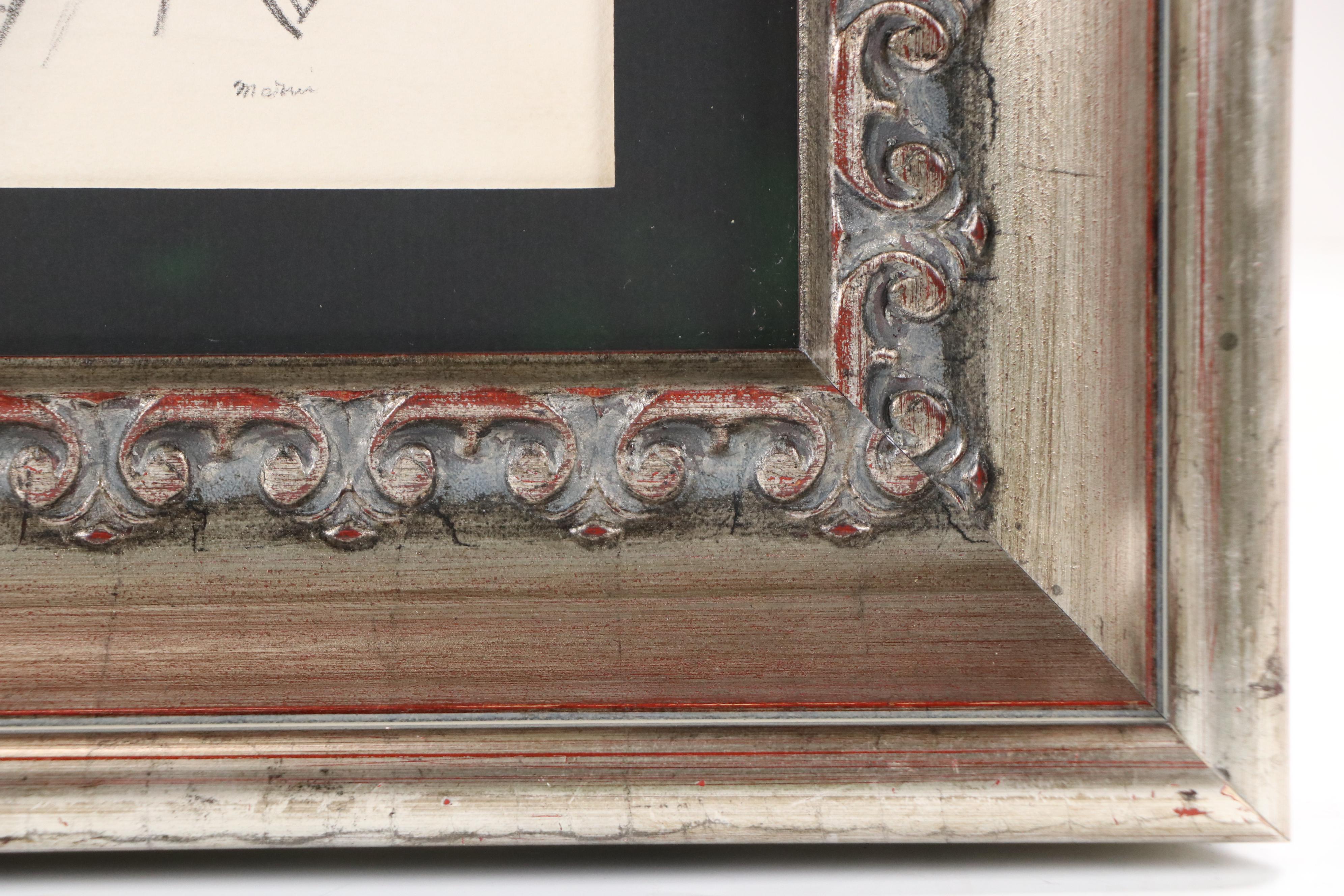 John Marin Modernist Collotype "Street Movement, Lower NY No. 2," Circa 1950