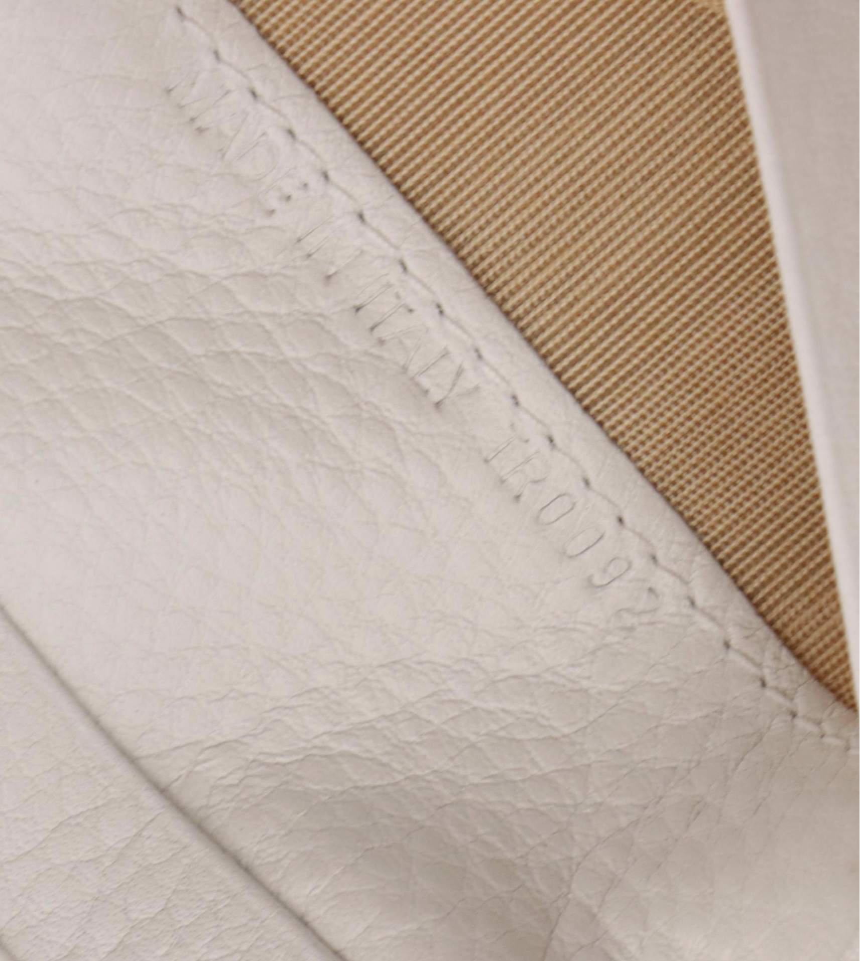 Christian Dior Street Chic Compact Wallet in White Leather