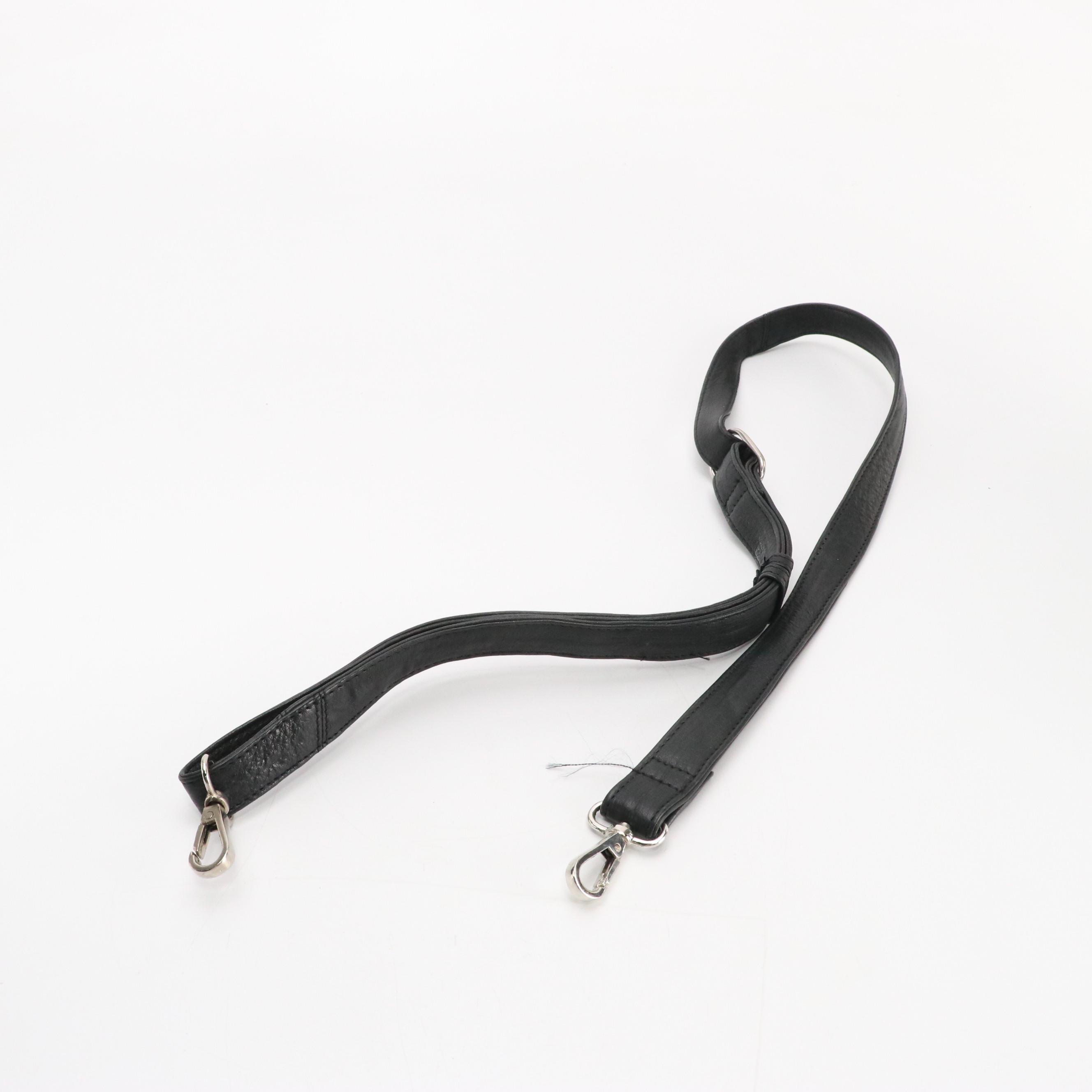 Still Nordic "Anouk Weekend Bag" in Black Leather