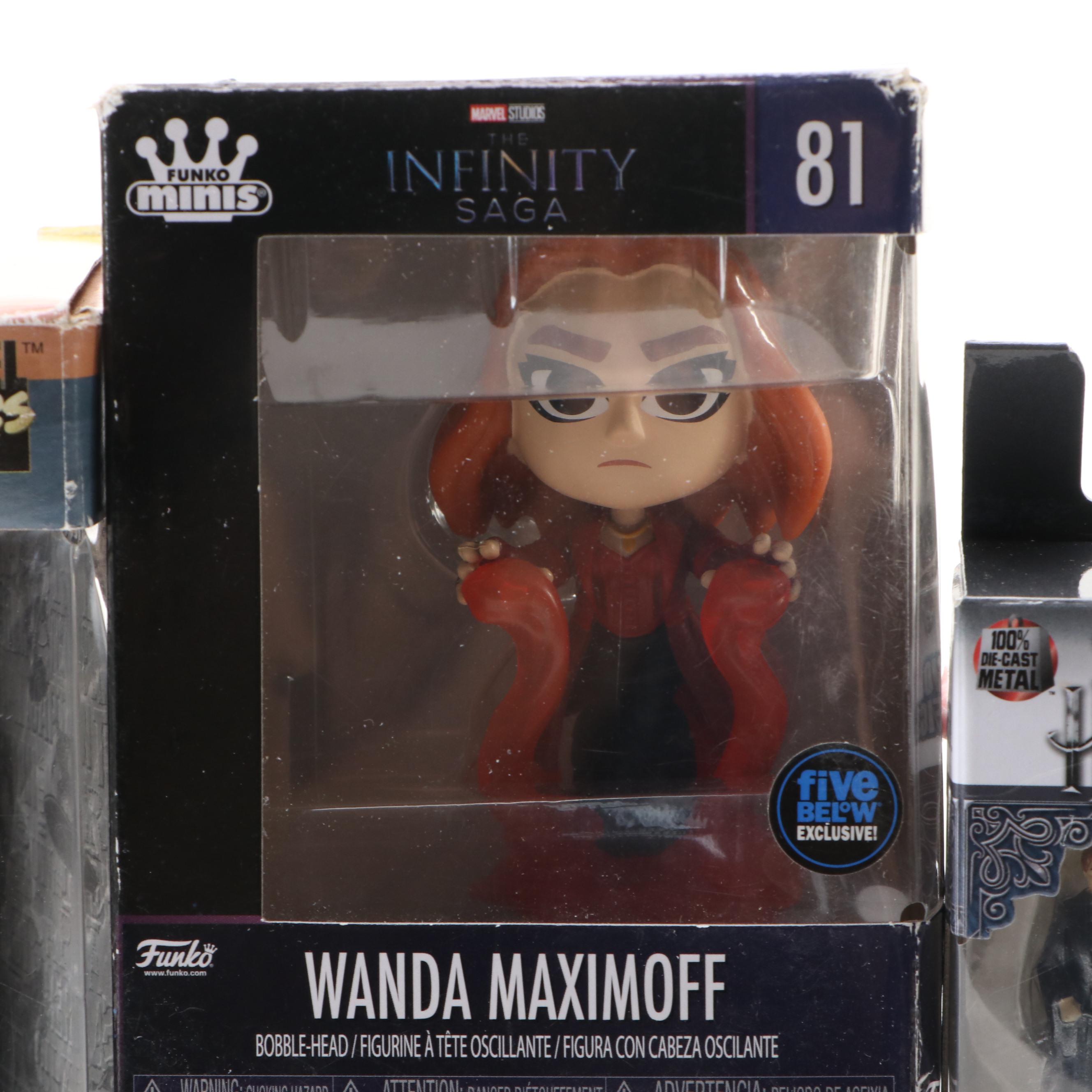 Marvel Limited Edition Pewter 1945 Sub-Mariner with Funko and Other Figures