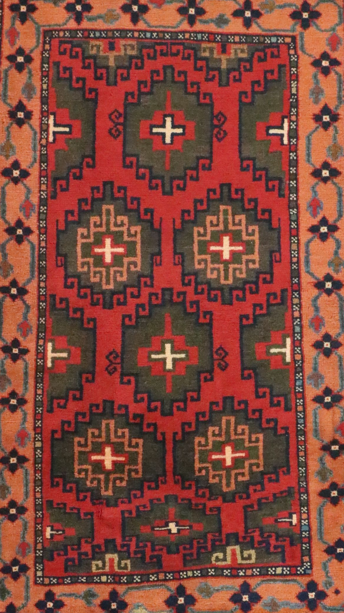 2'3 x 3'11 Handwoven Afghan Baluch Balisht Bag Cushion Cover