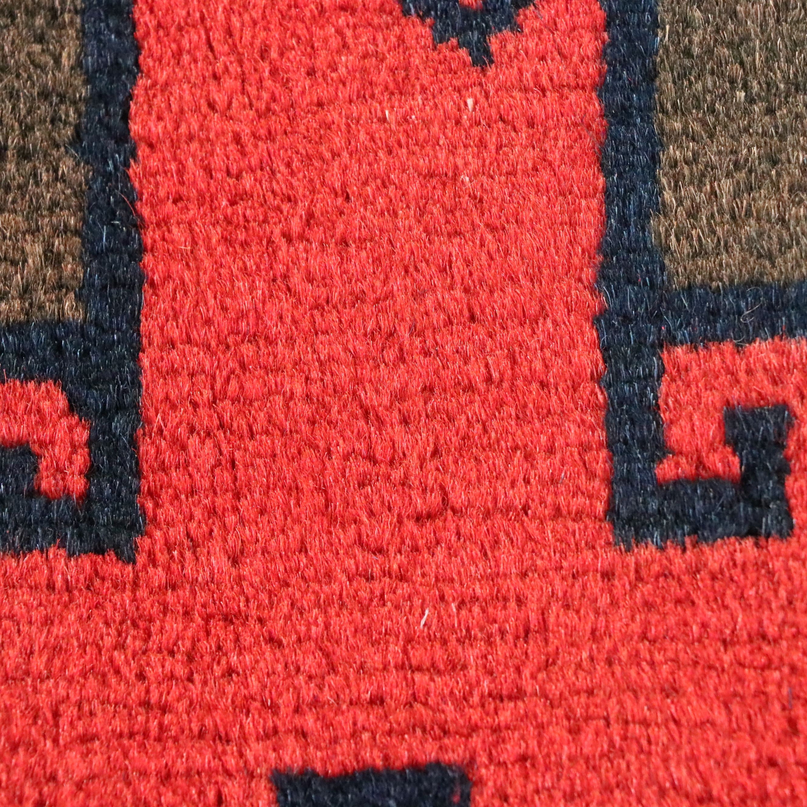 2'3 x 3'11 Handwoven Afghan Baluch Balisht Bag Cushion Cover