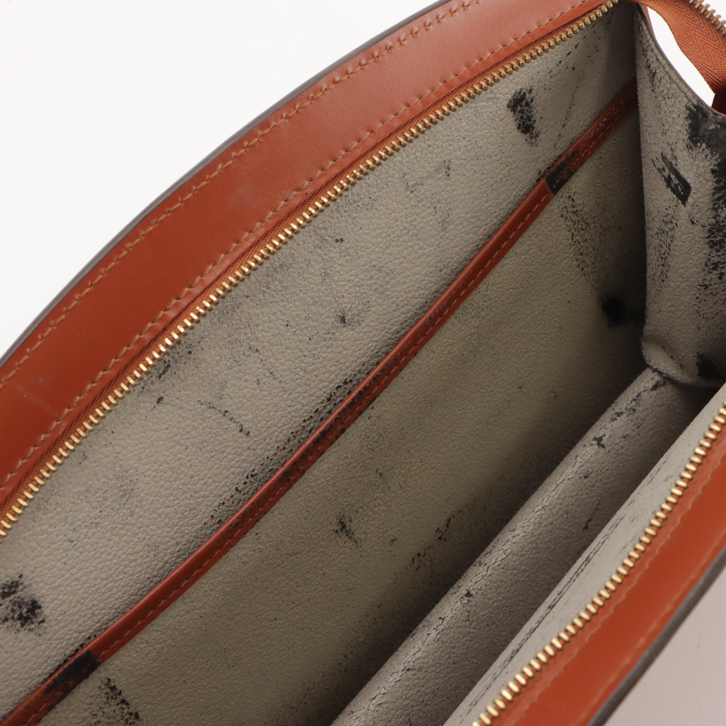 Louis Vuitton Trousse Crete in Kenyan Fawn Epi and Smooth Leather