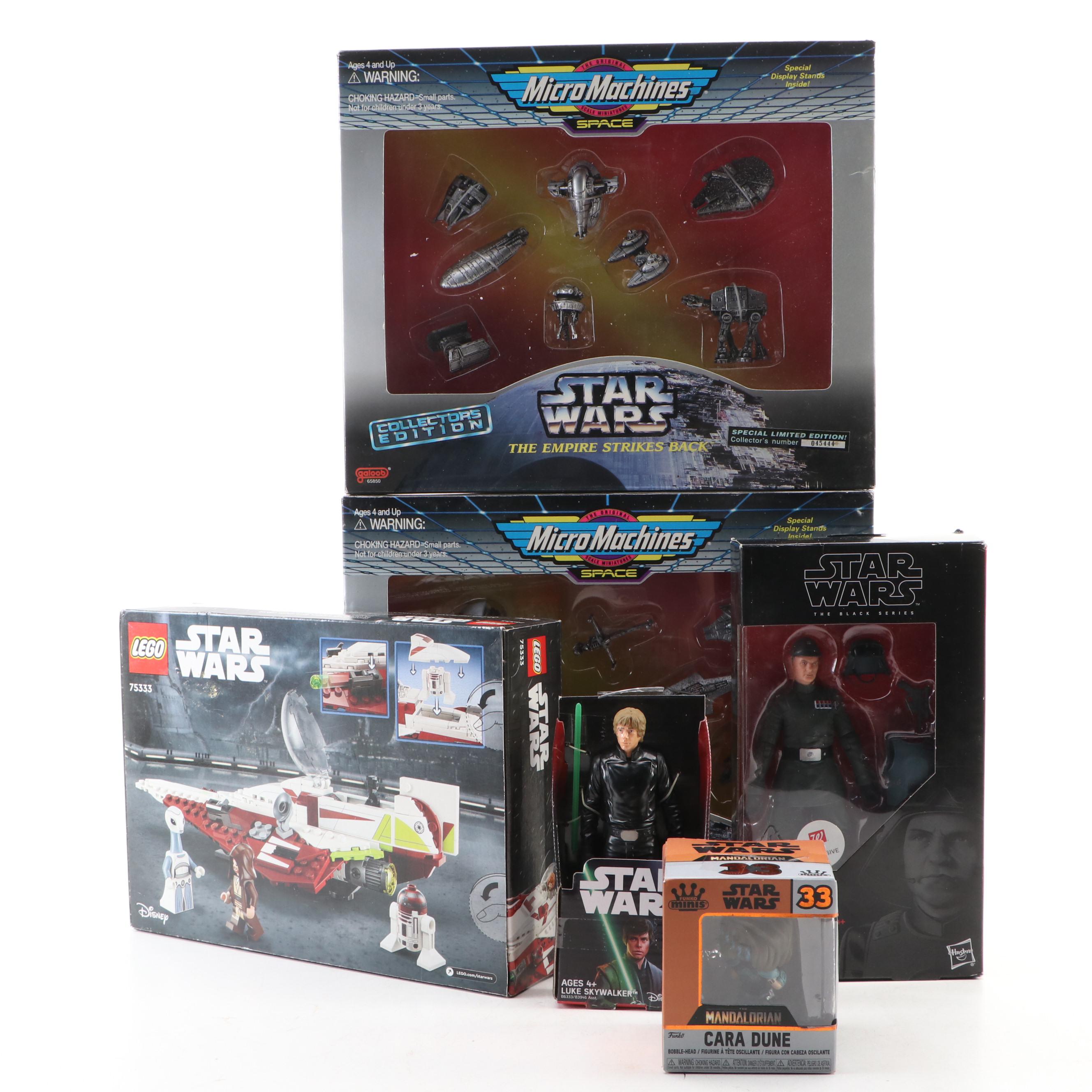 Star Wars LEGO, Micro Machines, Funko and Hasbro Toys