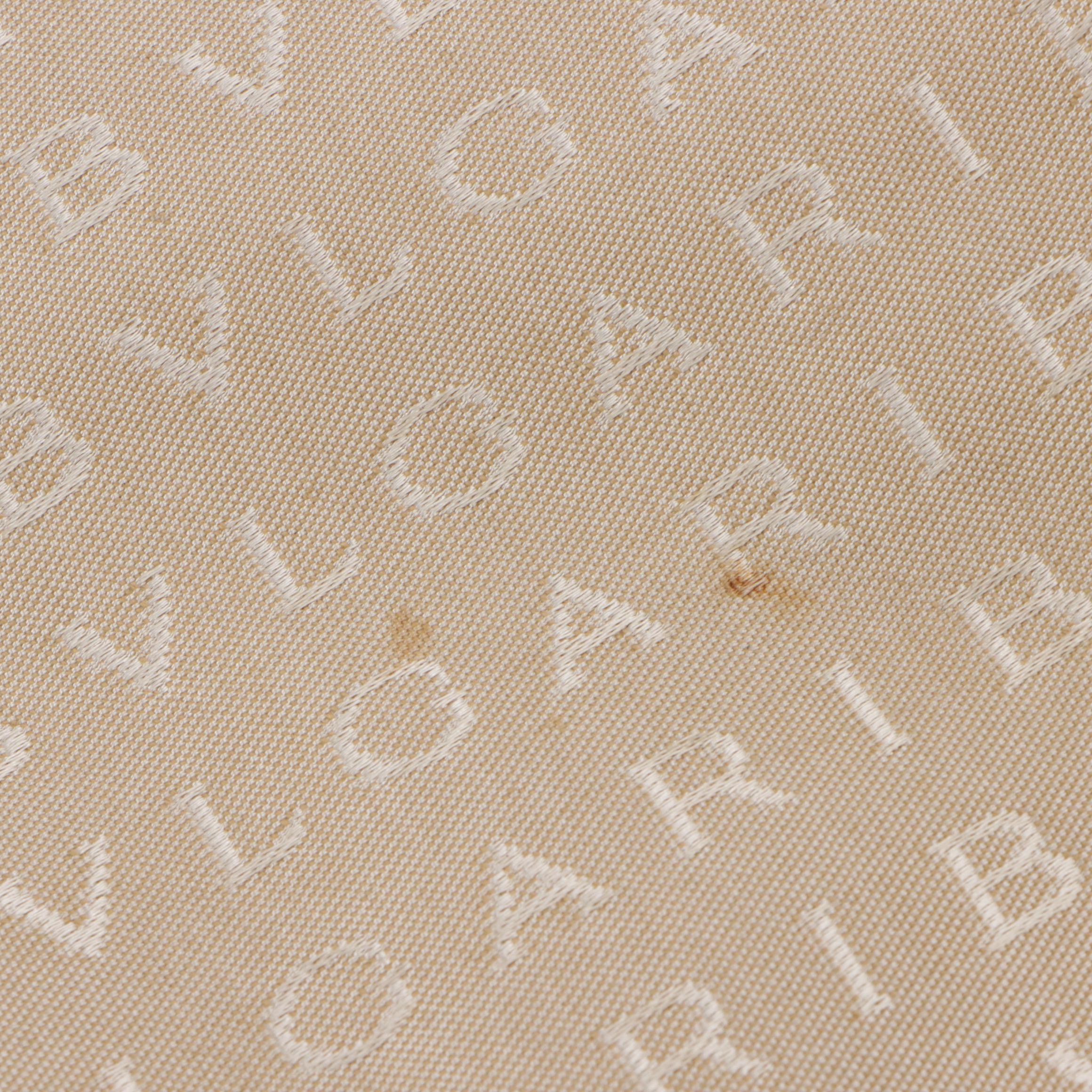 BVLGARI Logo Nylon Jacquard Tote Bag and Long Flap Wallet with Leather Trim