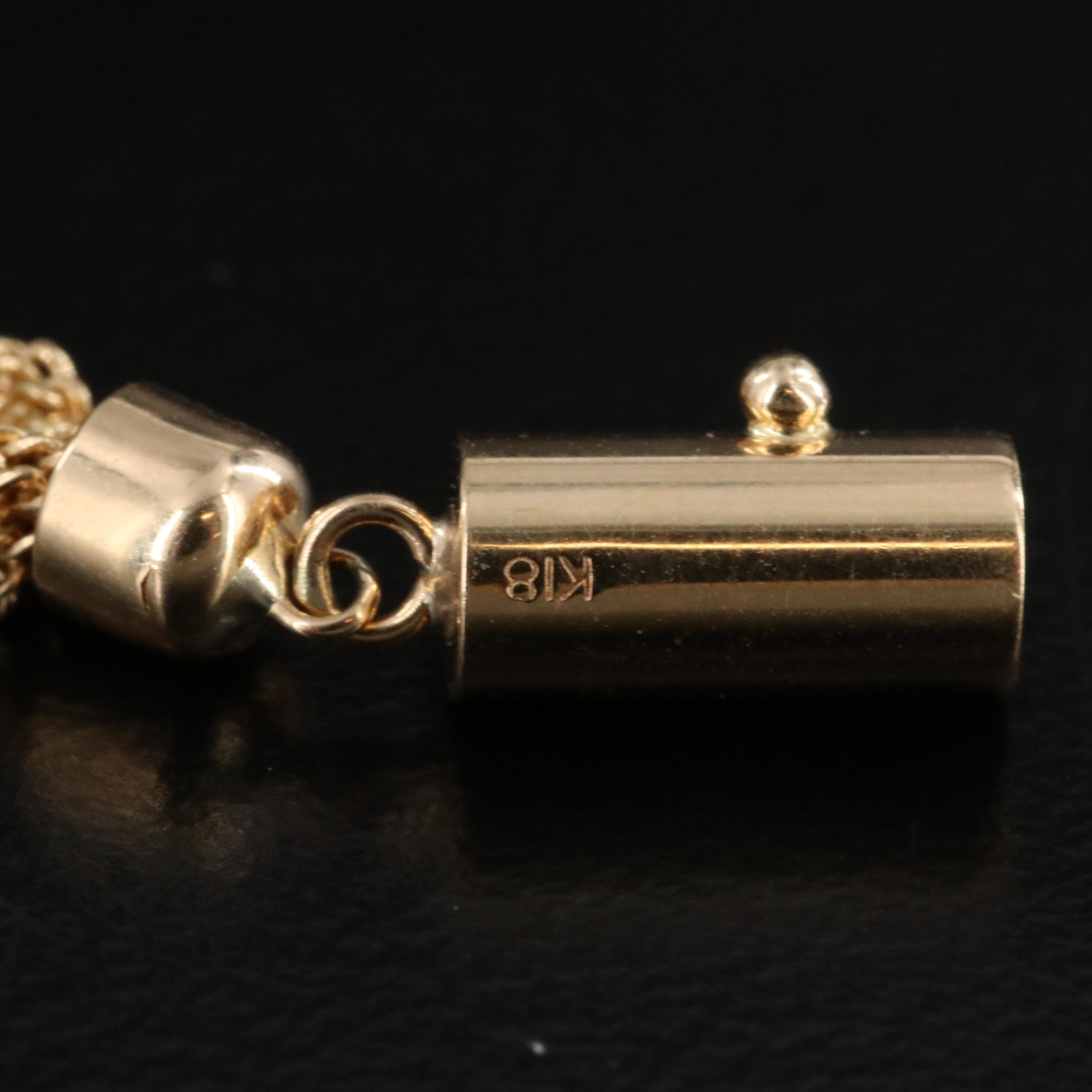 MIkimoto 18K Double Pearl Bracelet