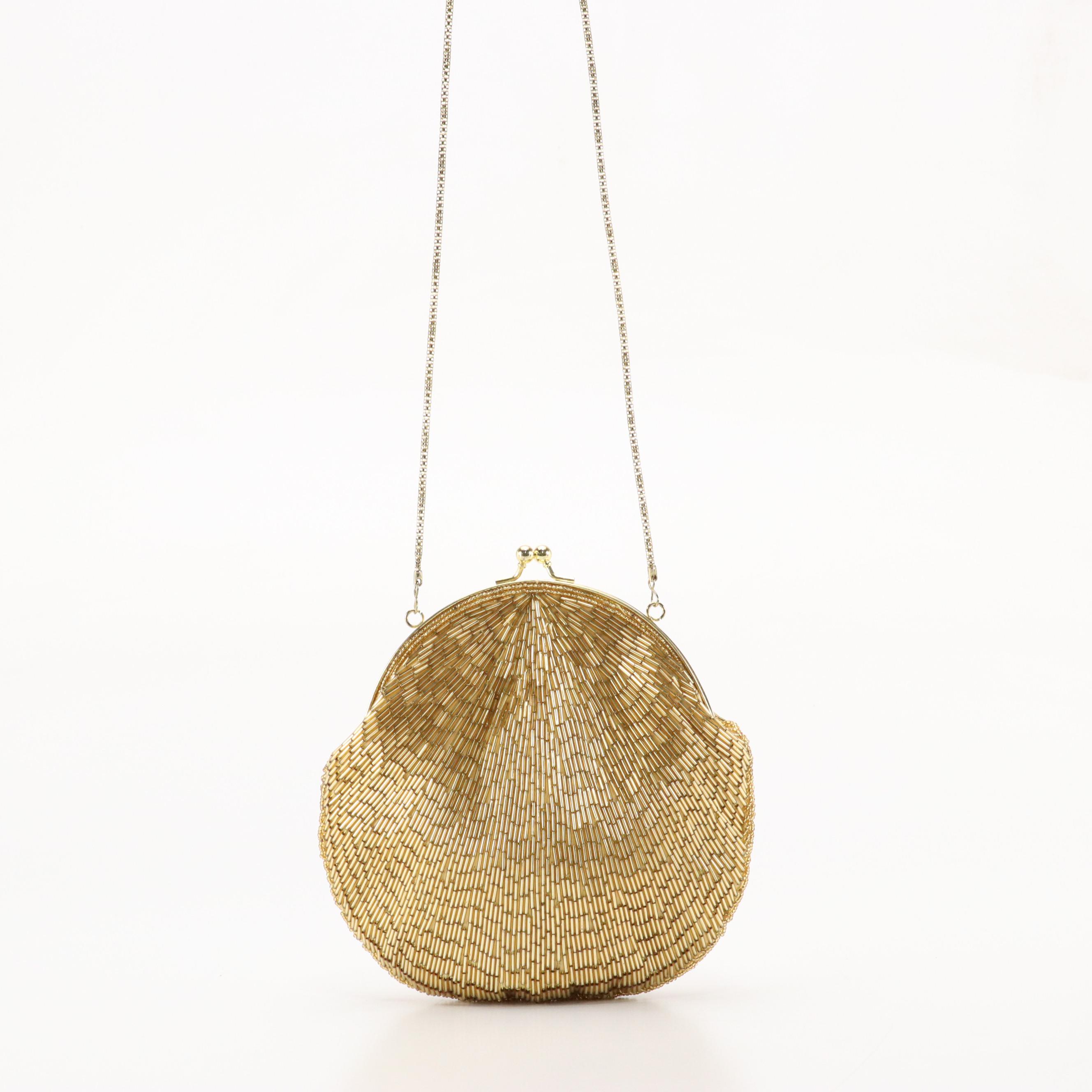 Whiting & Davis Rhinestone Metal Mesh Evening Bag with La Regale and Other Bags