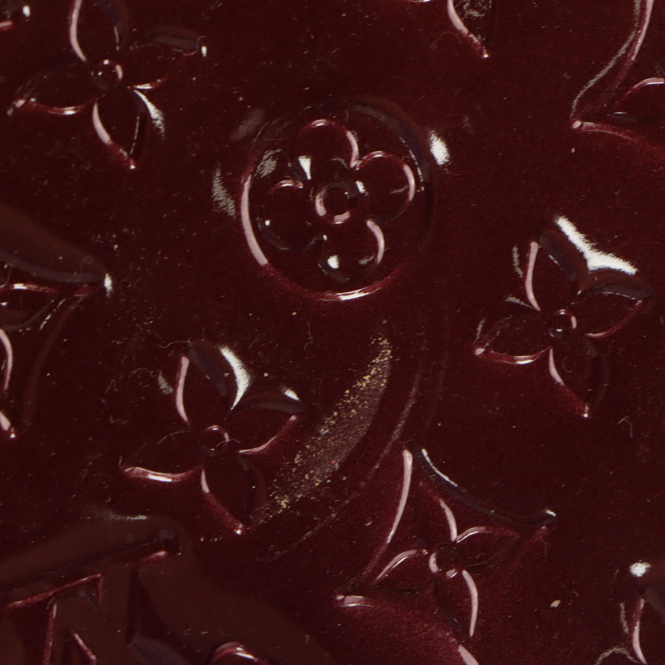 Louis Vuitton Wilshire Tote Bag in Griotte Monogram Vernis Leather