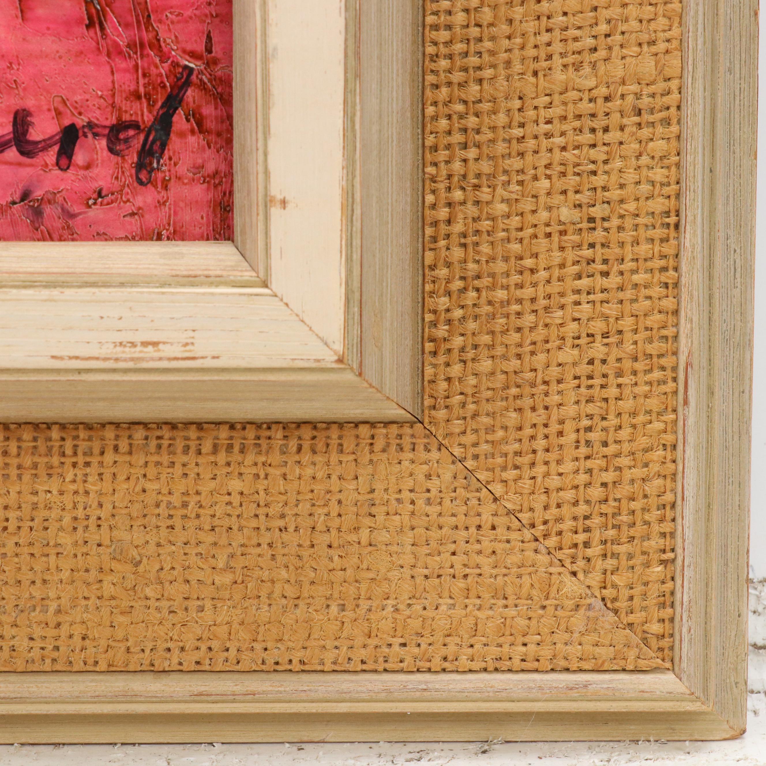 Sidney Horne Shepherd Modernist Oil Painting of Embracing Couple, Mid-20th C.