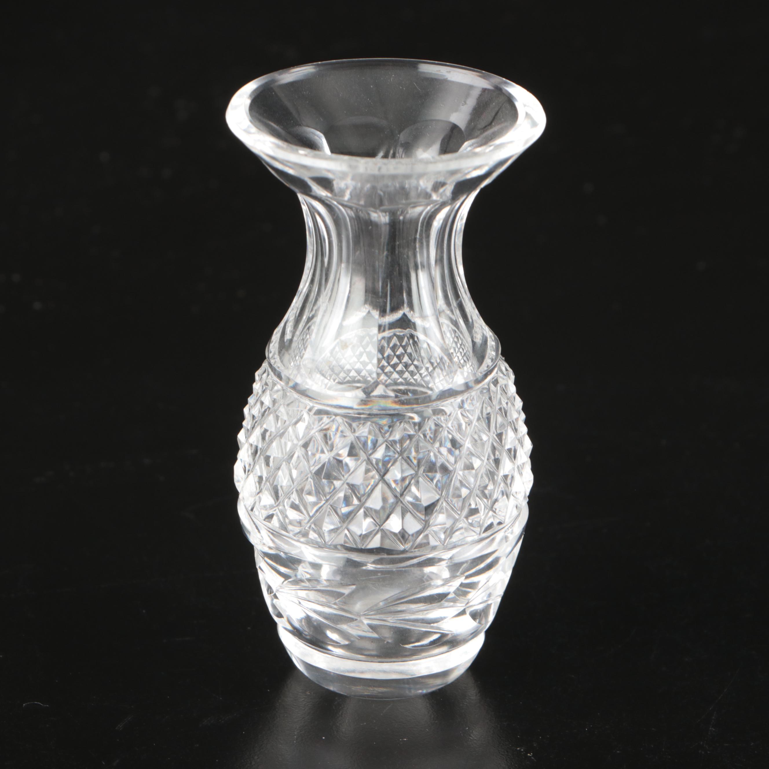 Waterford with Other Ring Holder, Bud Vase, Porcelain Figurines and Plate