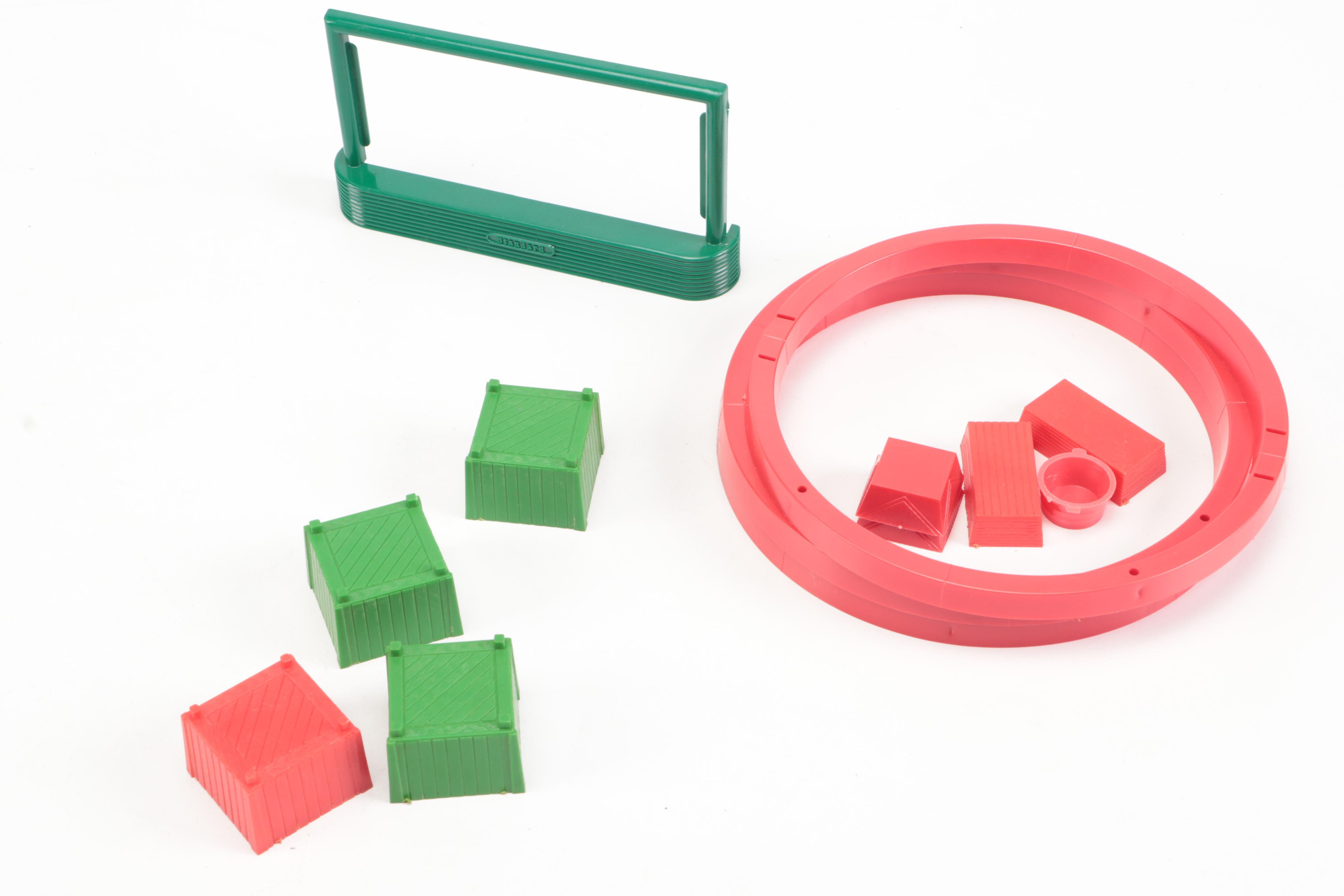 Ringling Bros. Themed Train Cars with Other Train Figures and Accessories