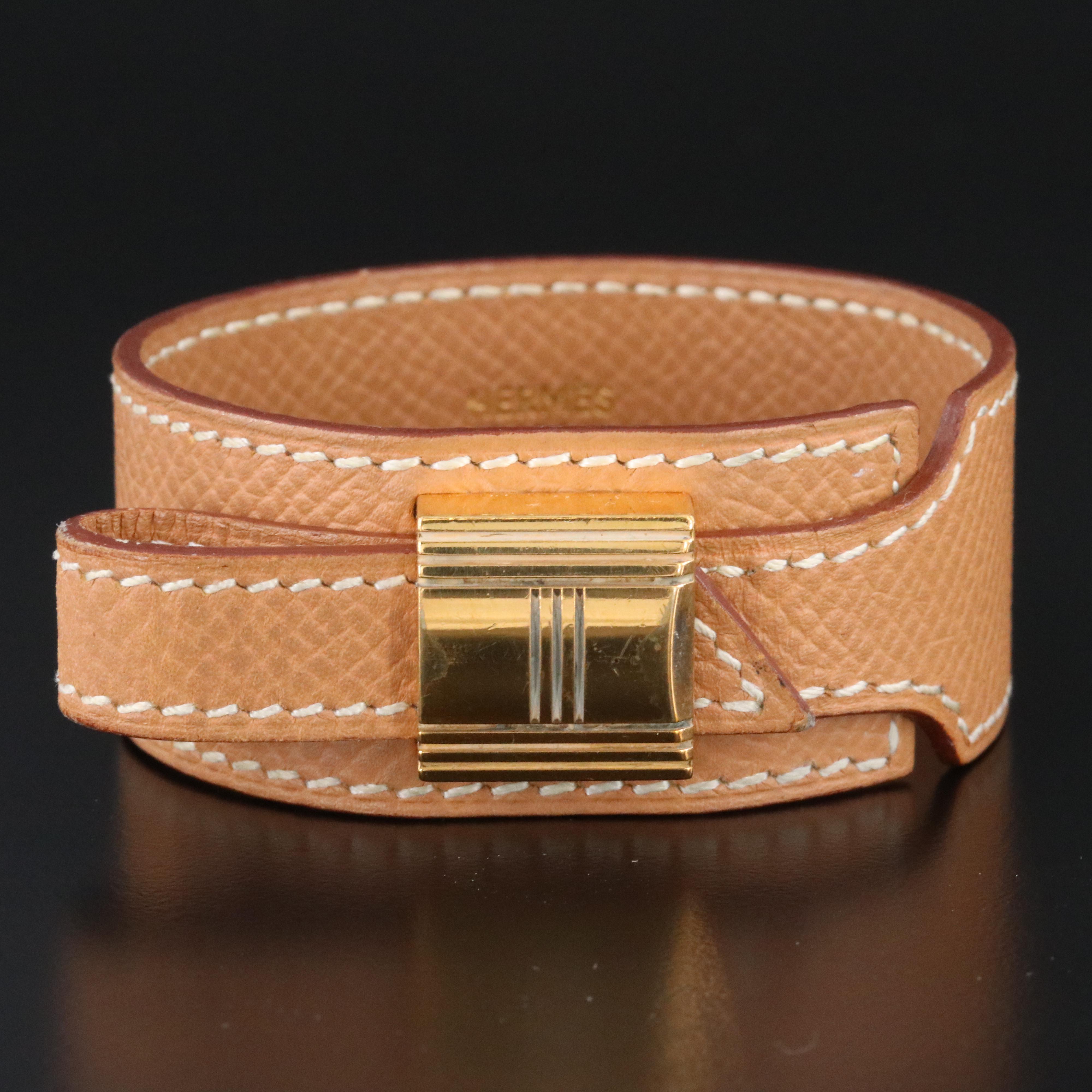 Hermès Artemis Leather Bracelet