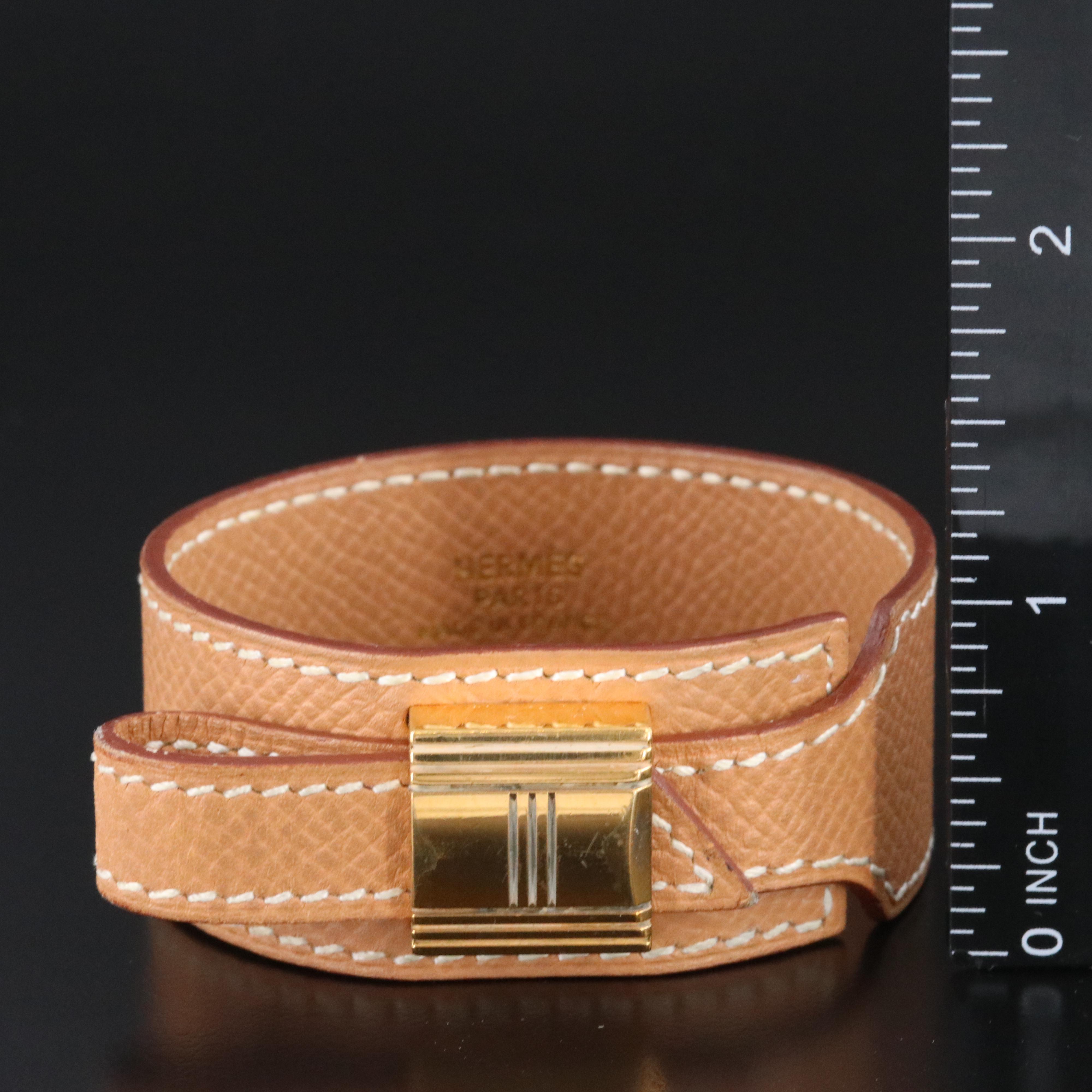 Hermès Artemis Leather Bracelet