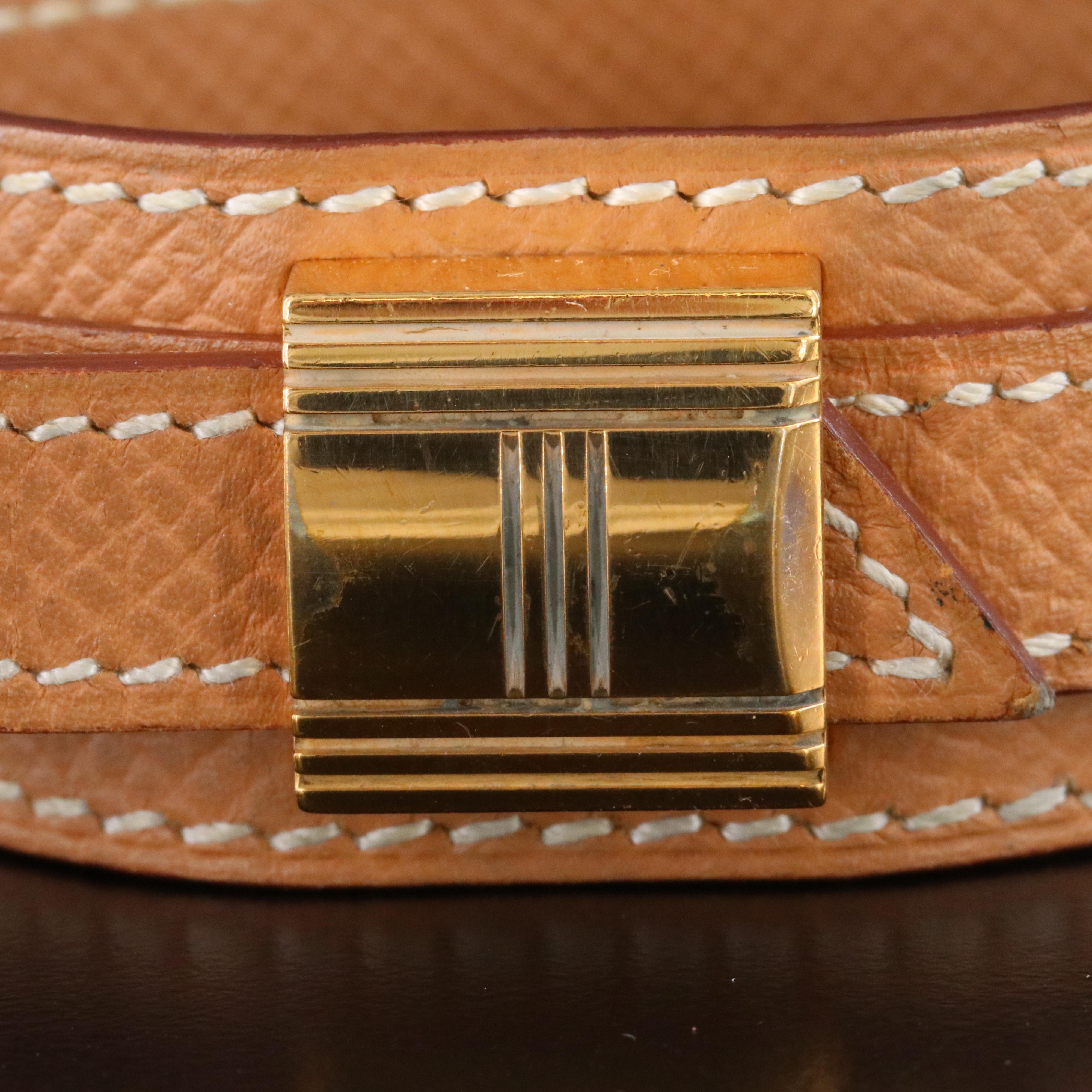 Hermès Artemis Leather Bracelet