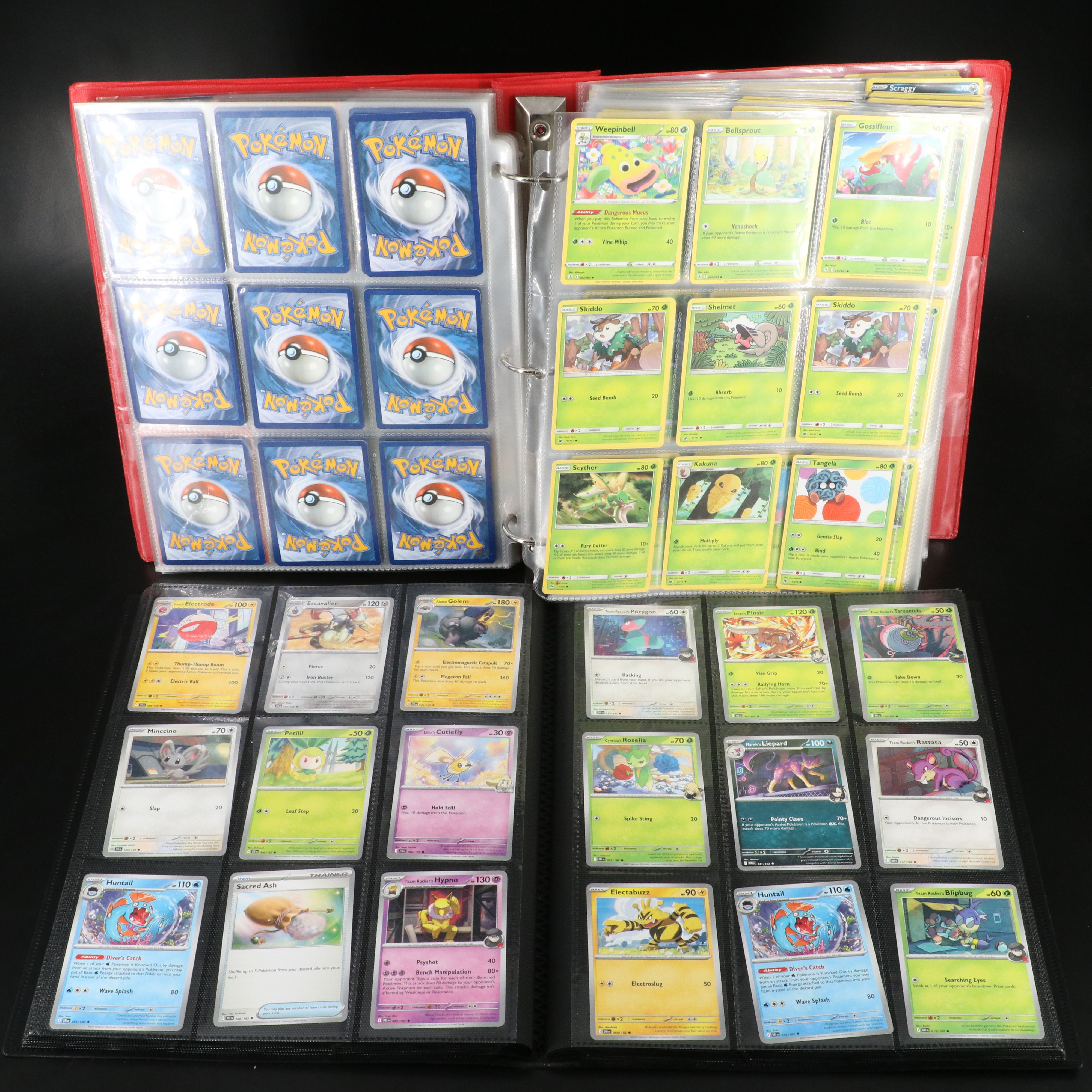 Over 1,000 Pokemon Trading Cards