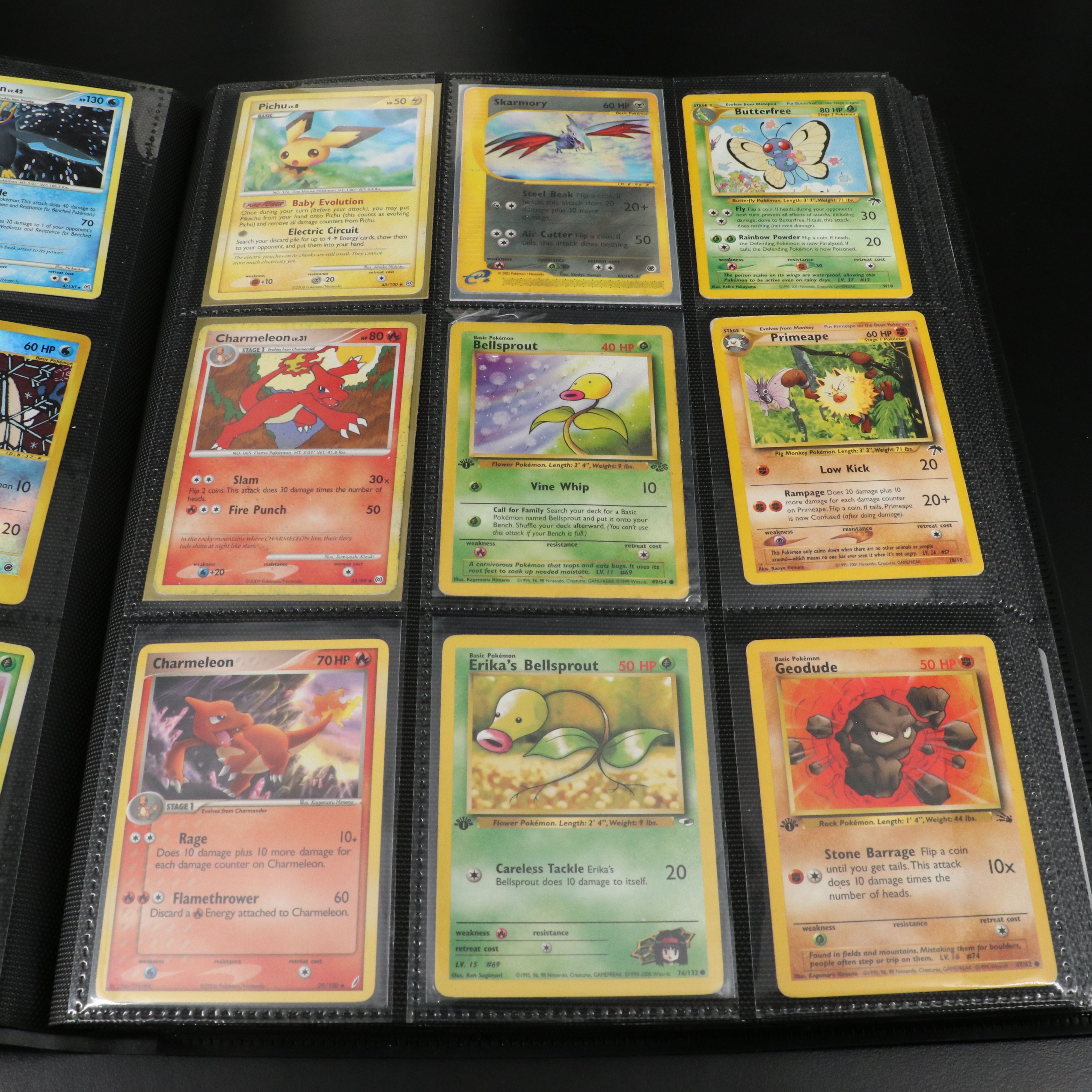 Over 1,000 Pokemon Trading Cards