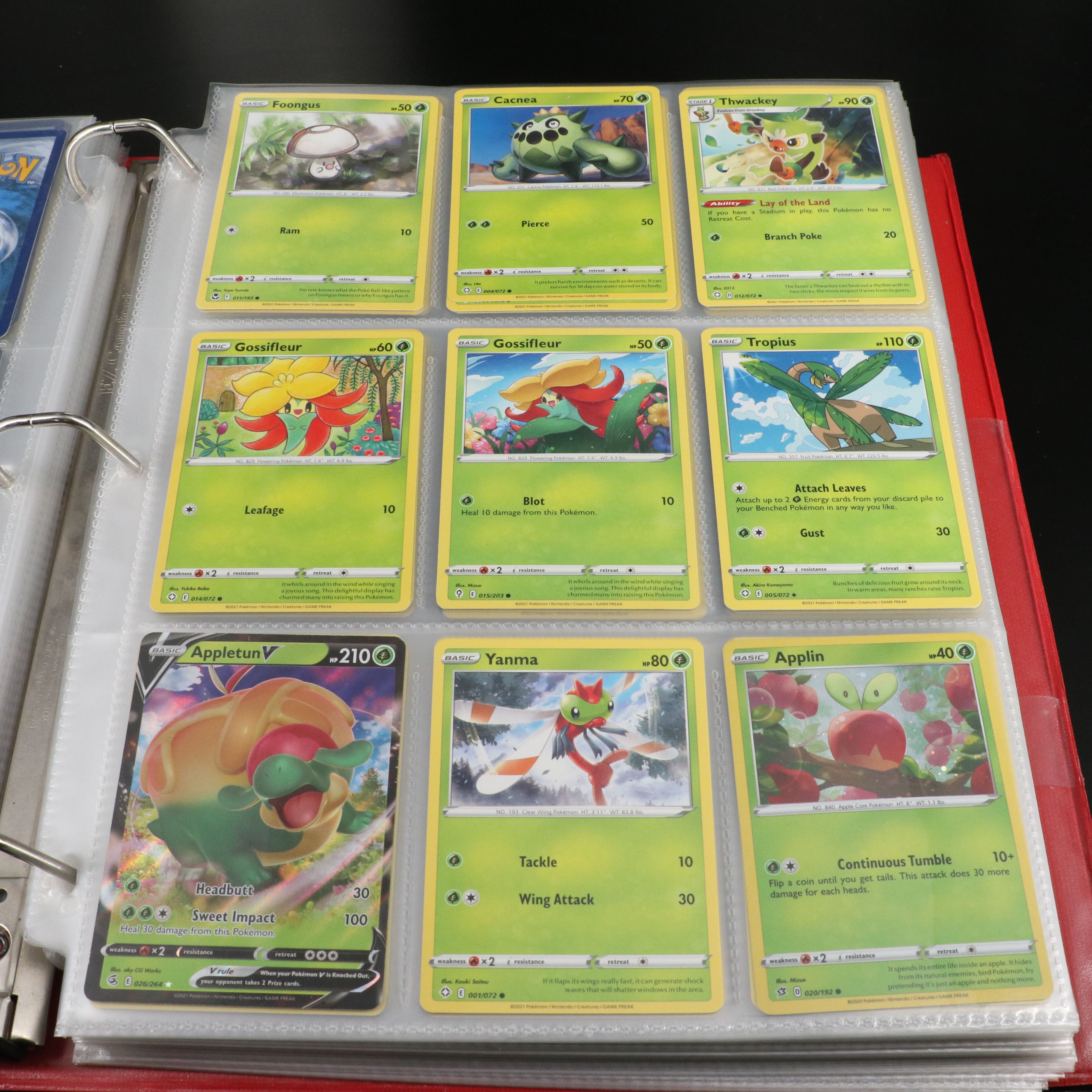 Over 1,000 Pokemon Trading Cards