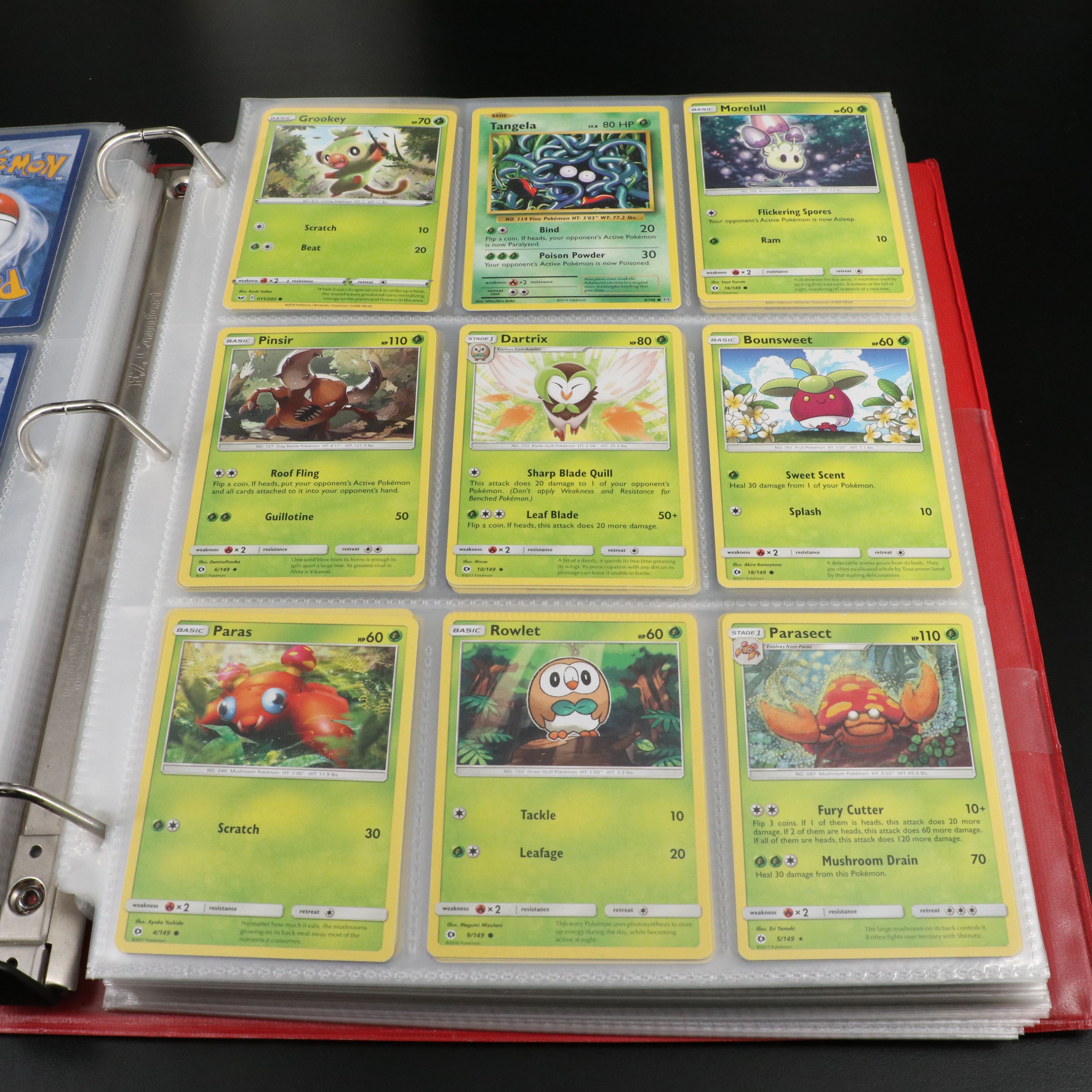 Over 1,000 Pokemon Trading Cards