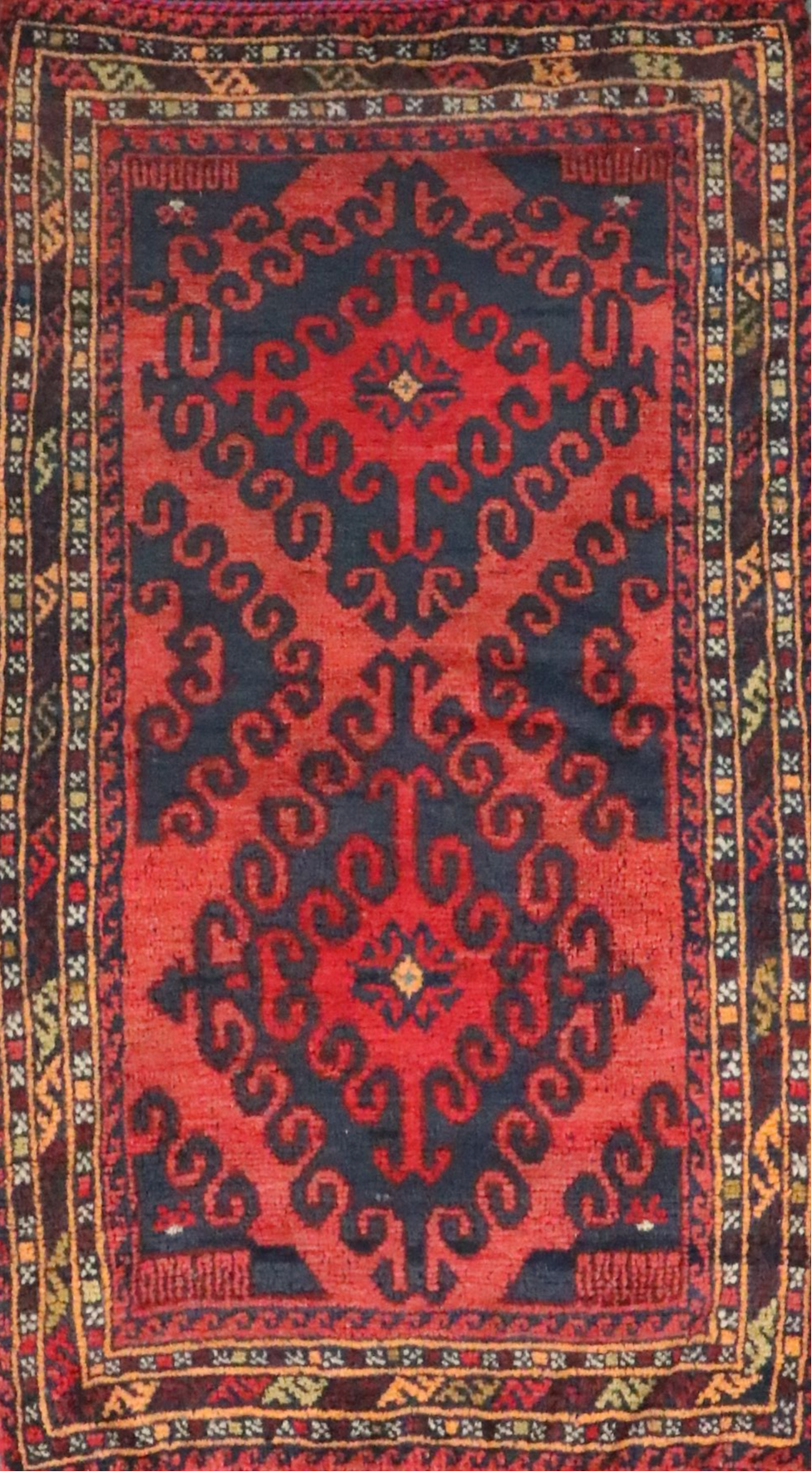 Hand-Knotted Afghan Baluch Balisht Bag Pillow Cover