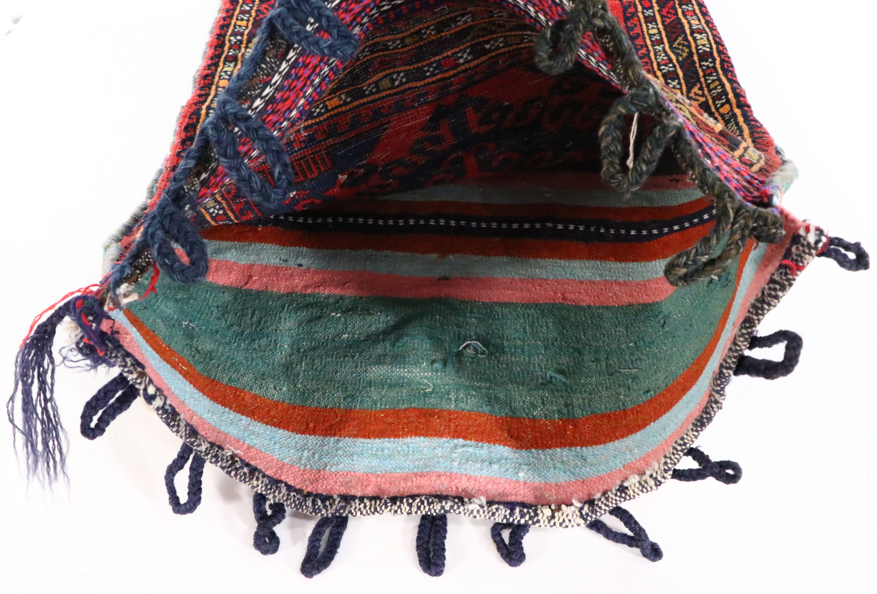 Hand-Knotted Afghan Baluch Balisht Bag Pillow Cover