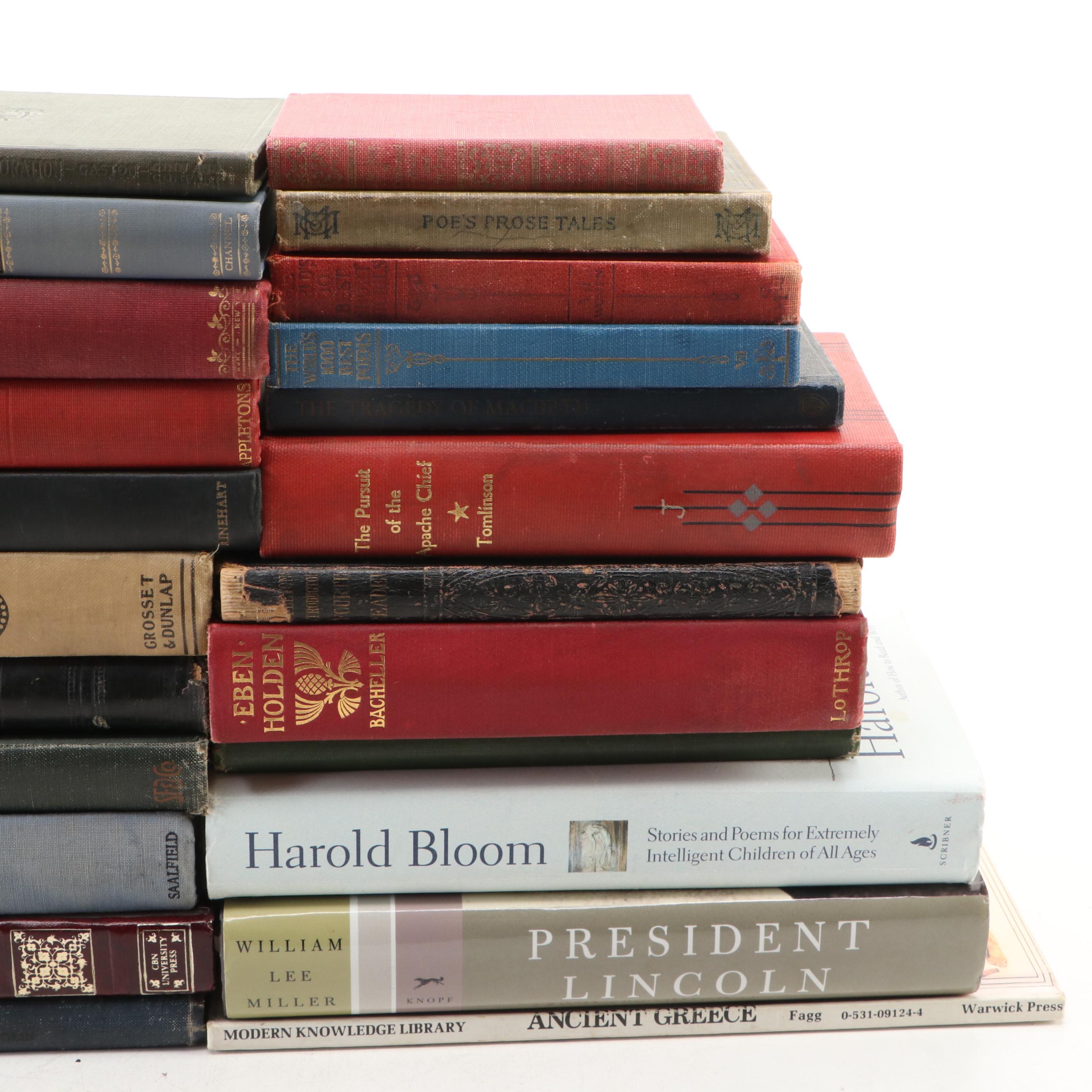 "The Tragedy of Macbeth" by Shakespeare with Other Classic Hardcover Books