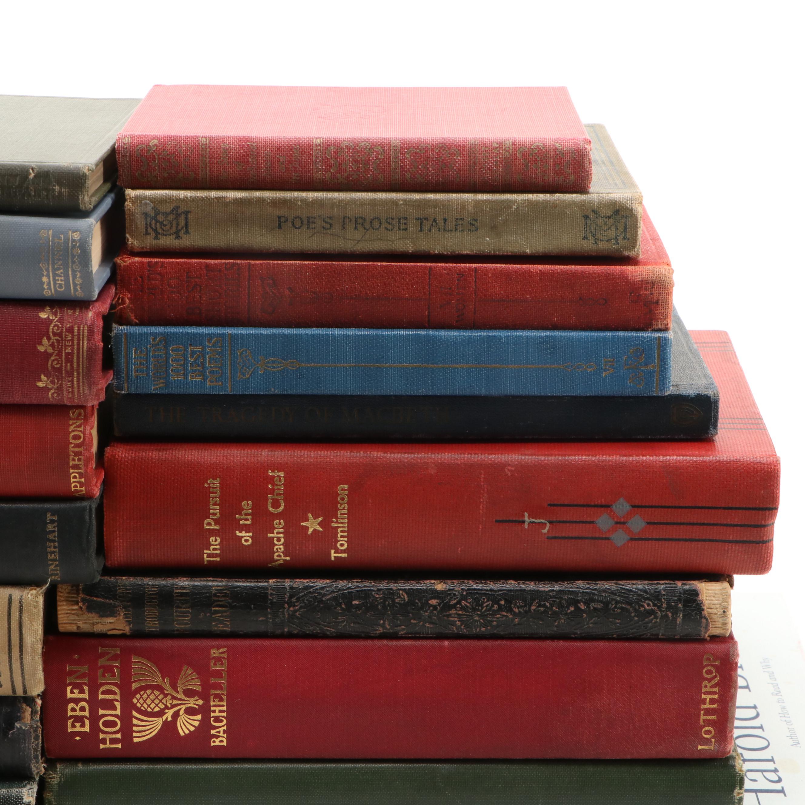 "The Tragedy of Macbeth" by Shakespeare with Other Classic Hardcover Books