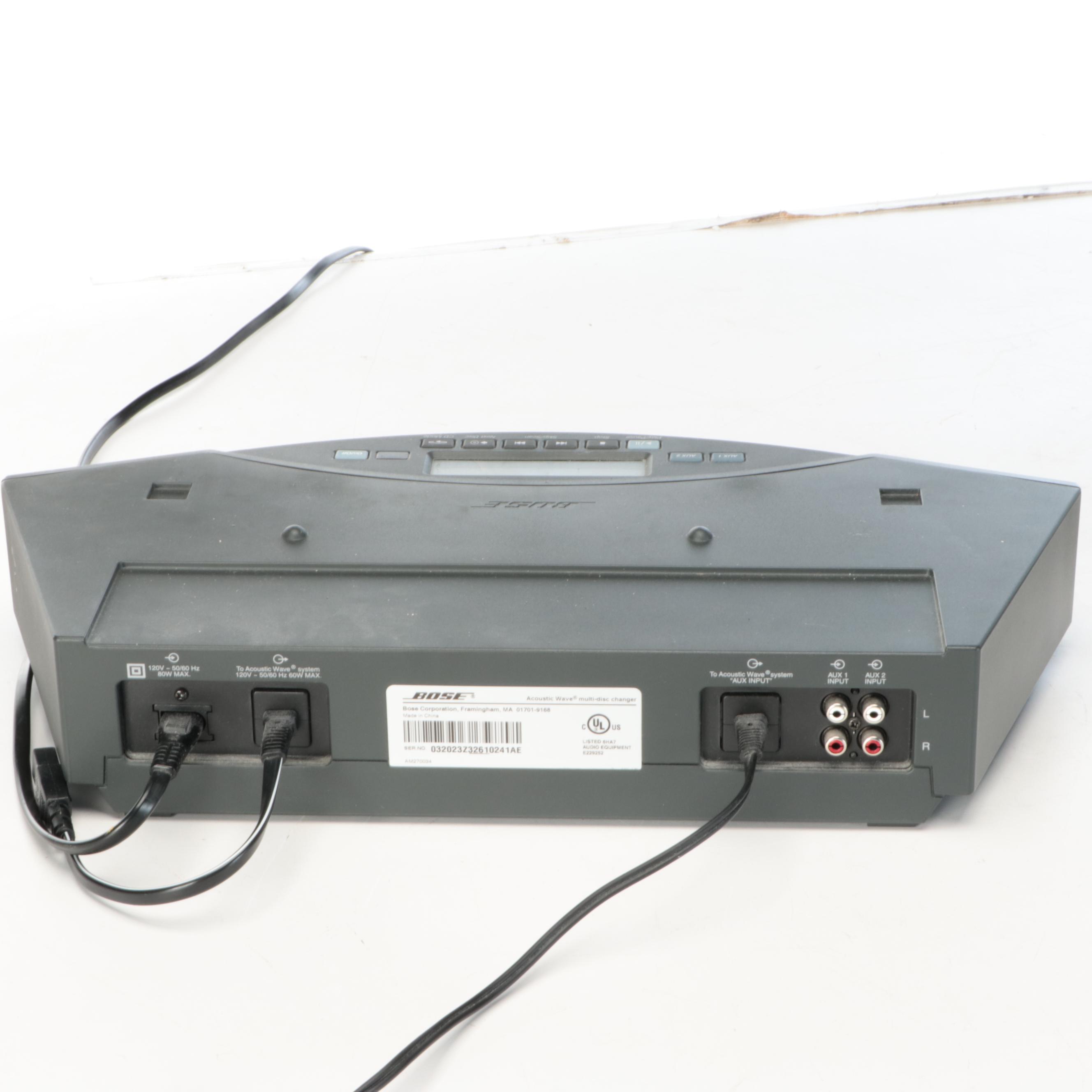 Bose Acoustic Wave Music System with Multi-Disc Changer