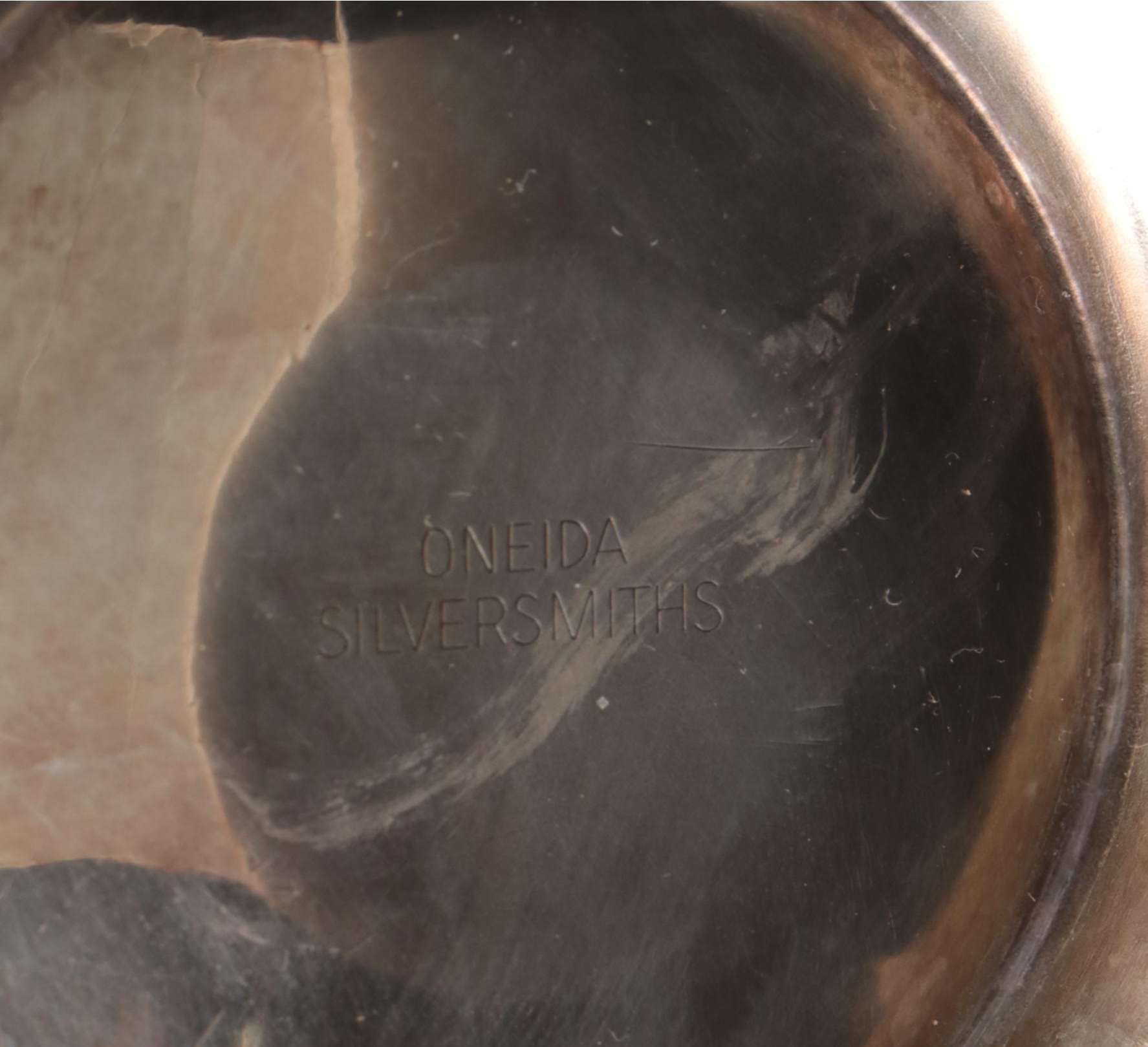 Oneida "Park Lane" Silver Plate Serving Set with Tray, 20th Century