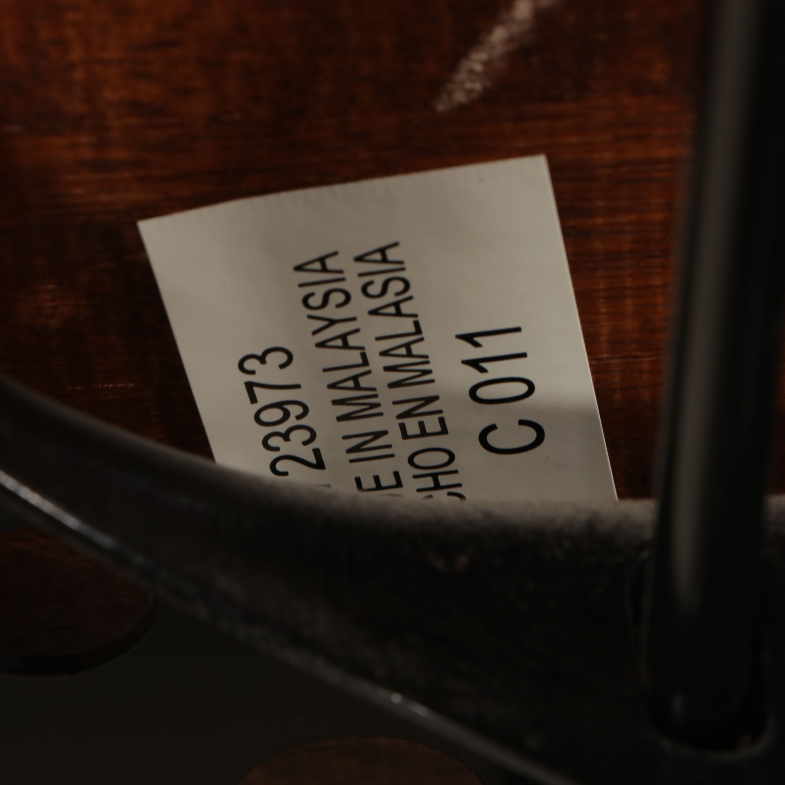 Walnut Swivel Banker's Chair